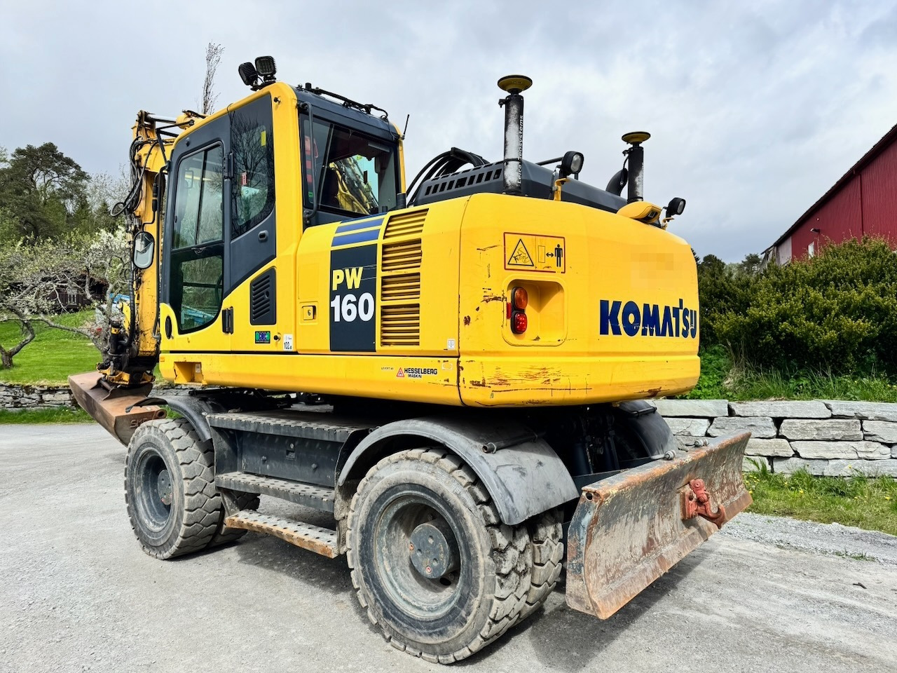 Komatsu PW160-8 - Pala gommata: foto 4 Komatsu PW160-8 - Pala gommata: foto 4