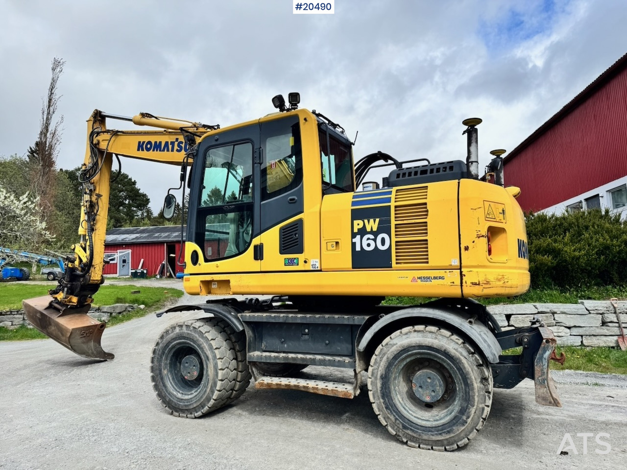 Komatsu PW160-8 - Pala gommata: foto 3 Komatsu PW160-8 - Pala gommata: foto 3