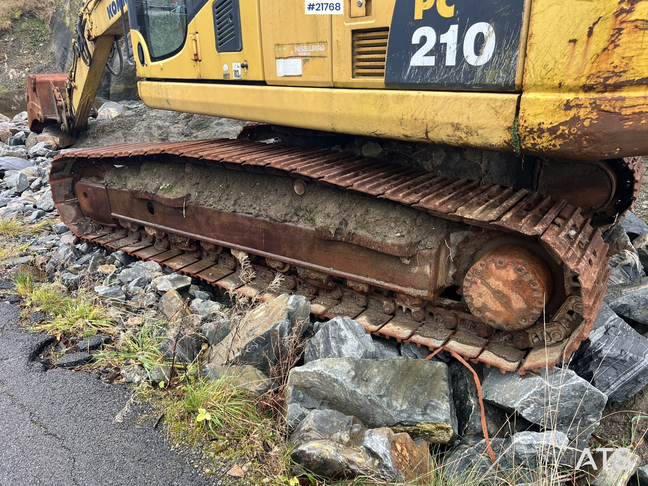 Komatsu pc210lc-8 gravemaskin m/ tannskuffe - Escavatore: foto 3 Komatsu pc210lc-8 gravemaskin m/ tannskuffe - Escavatore: foto 3