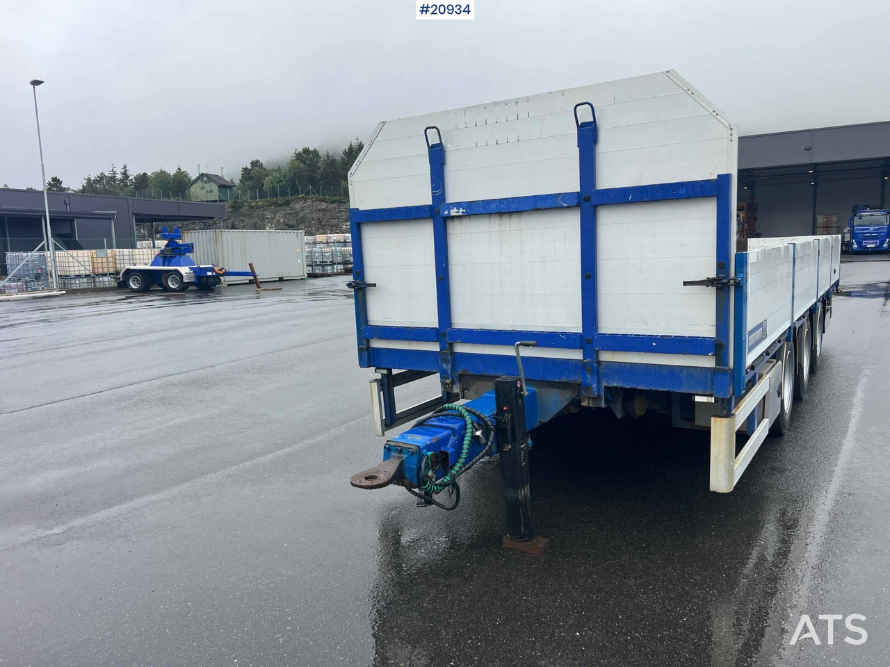 Rimorchio pianale/ Cassonato Konar 3 akslet plankjerre: foto 13