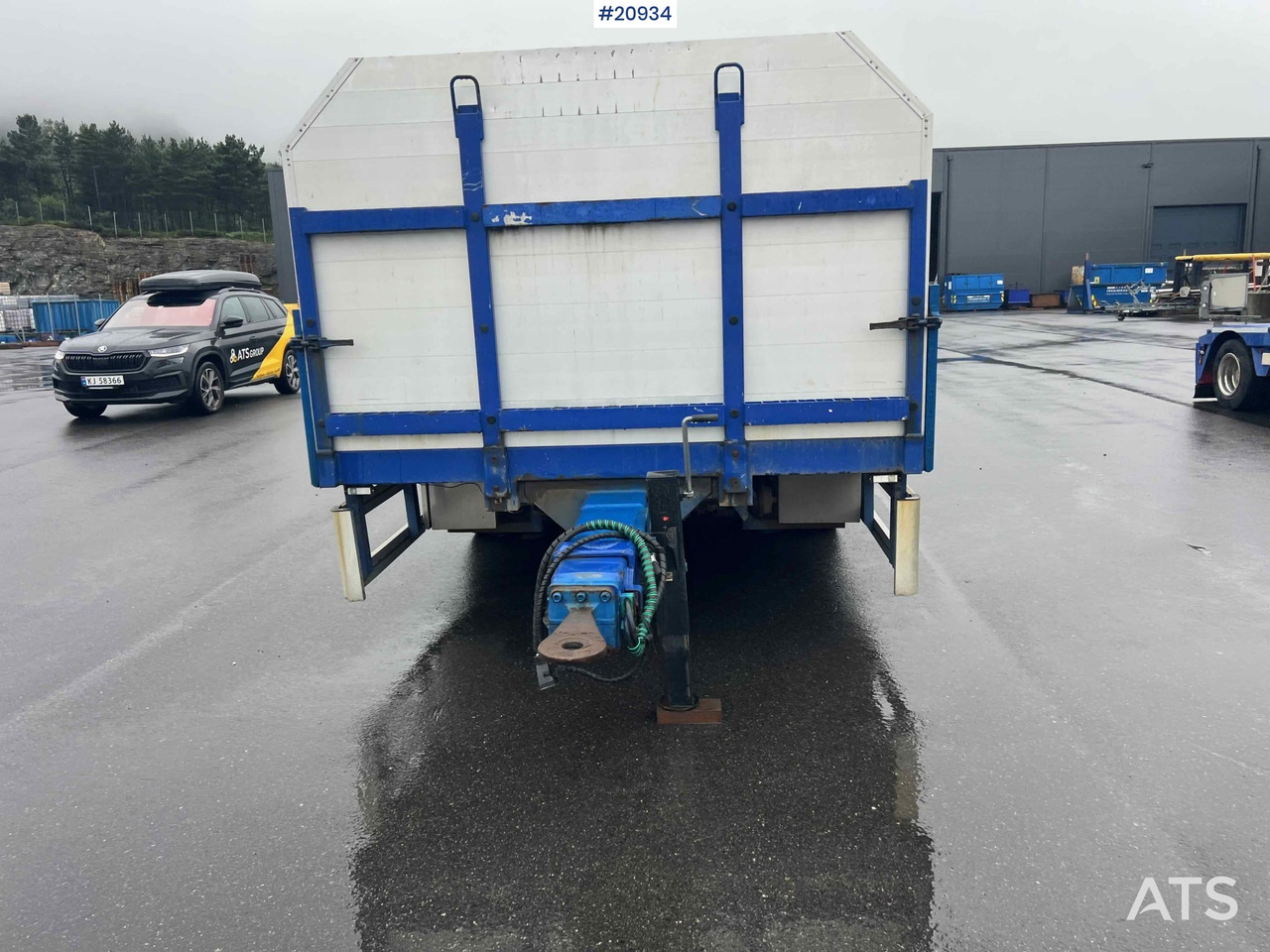 Rimorchio pianale/ Cassonato Konar 3 akslet plankjerre: foto 15