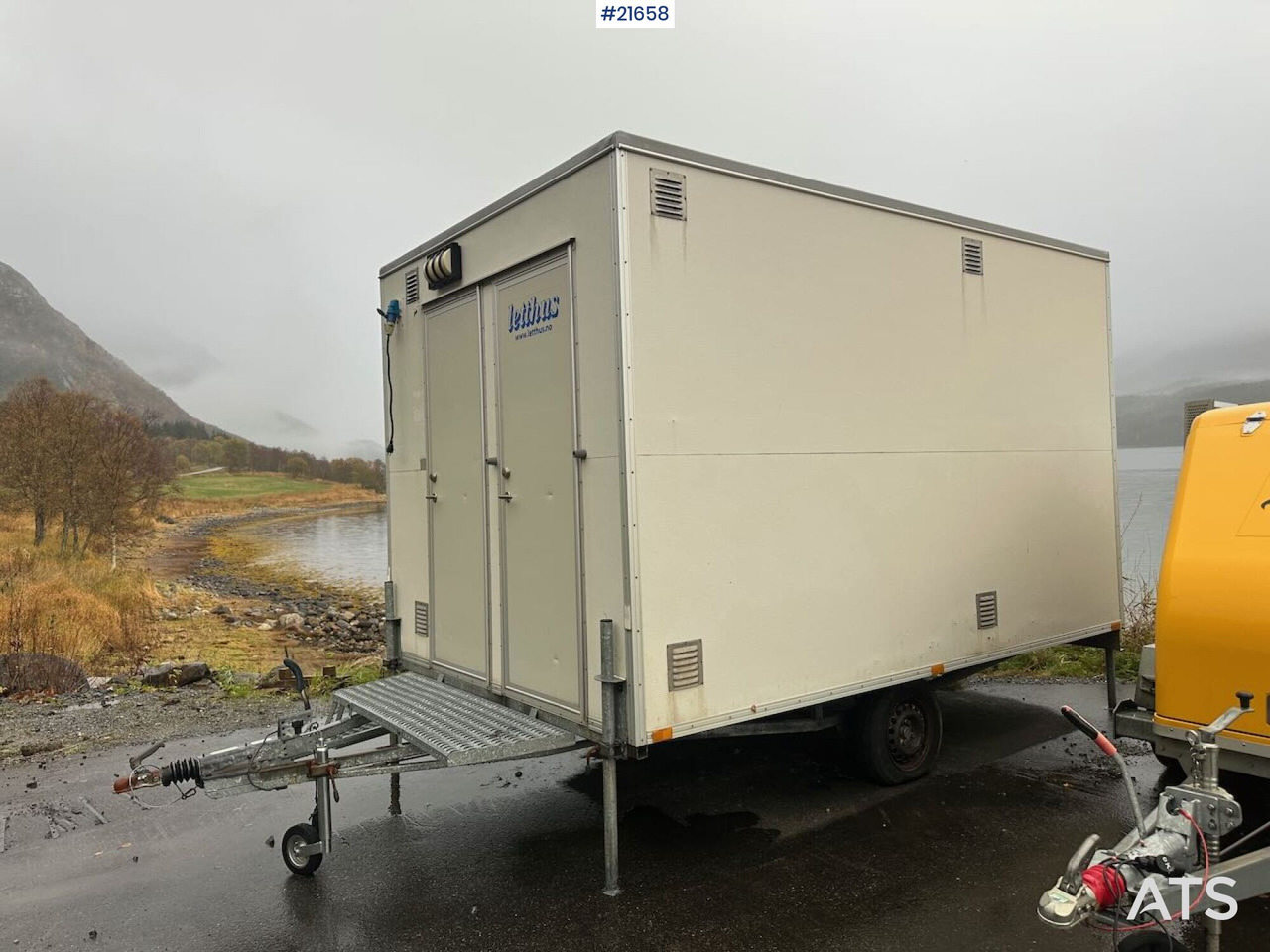 Letthus brakke - Contenitore abitativo, Rimorchio: foto 3 Letthus brakke - Contenitore abitativo, Rimorchio: foto 3