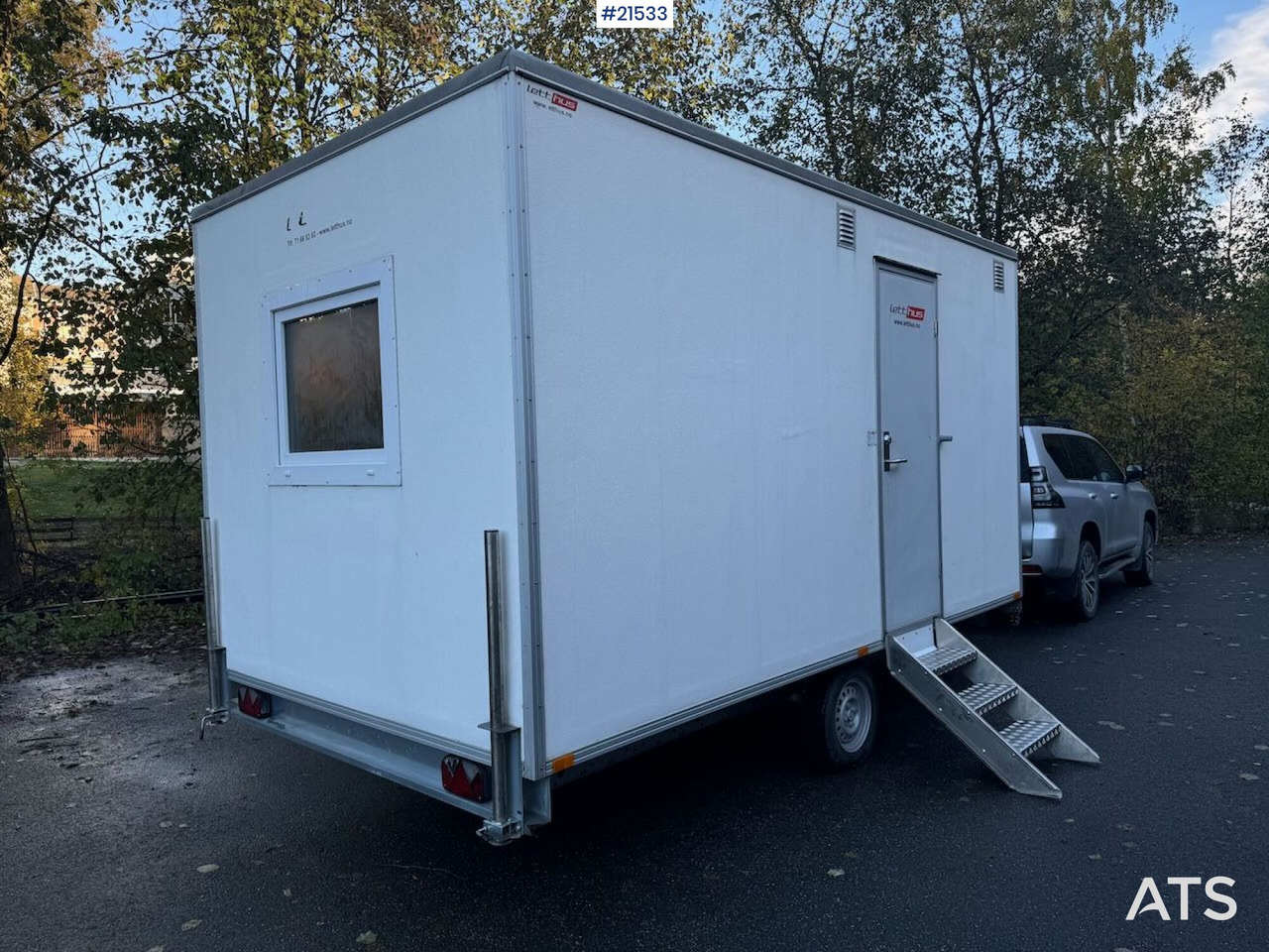 Letthus brakke - Contenitore abitativo, Rimorchio: foto 3 Letthus brakke - Contenitore abitativo, Rimorchio: foto 3