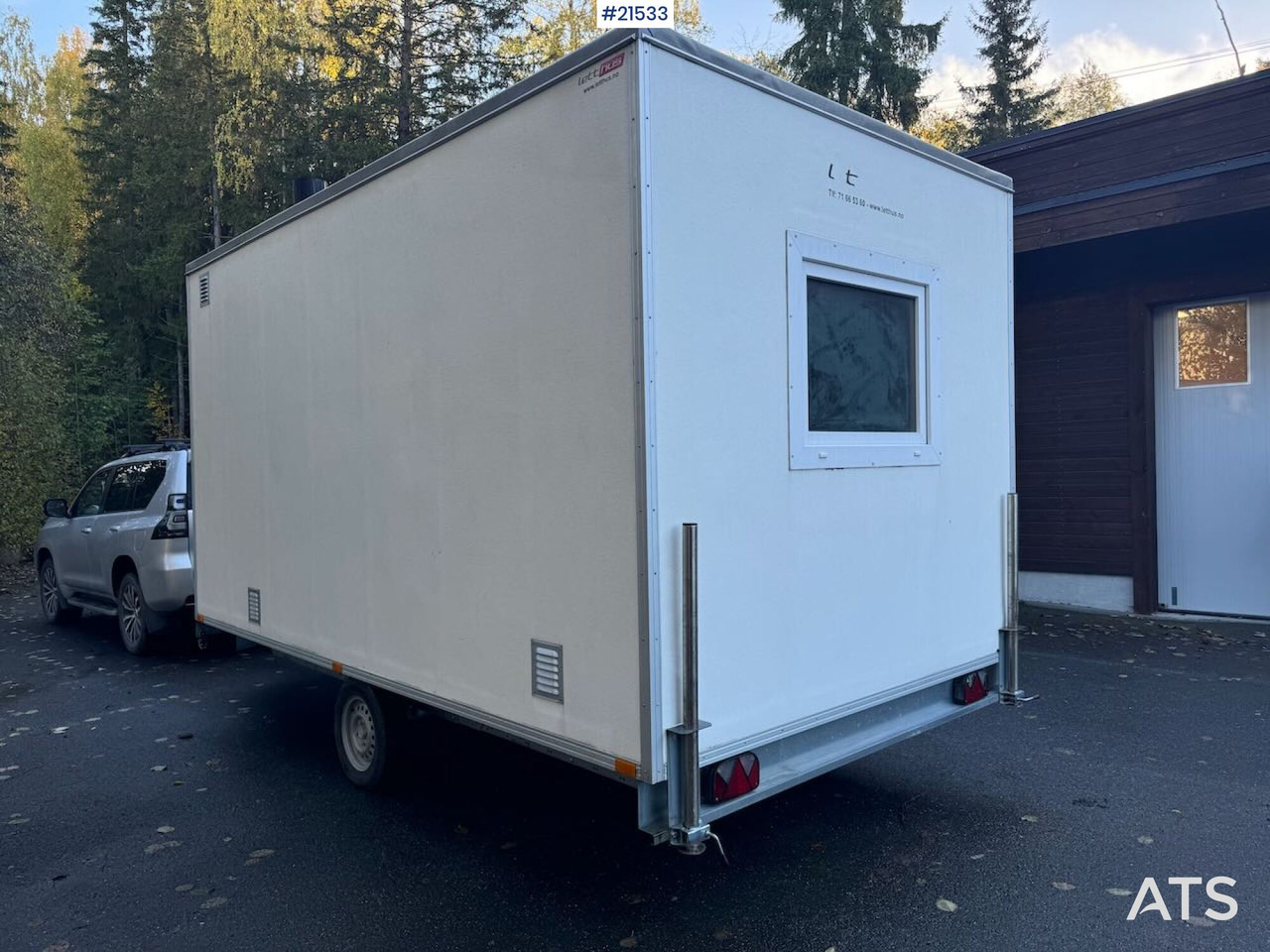 Letthus brakke - Contenitore abitativo, Rimorchio: foto 5 Letthus brakke - Contenitore abitativo, Rimorchio: foto 5