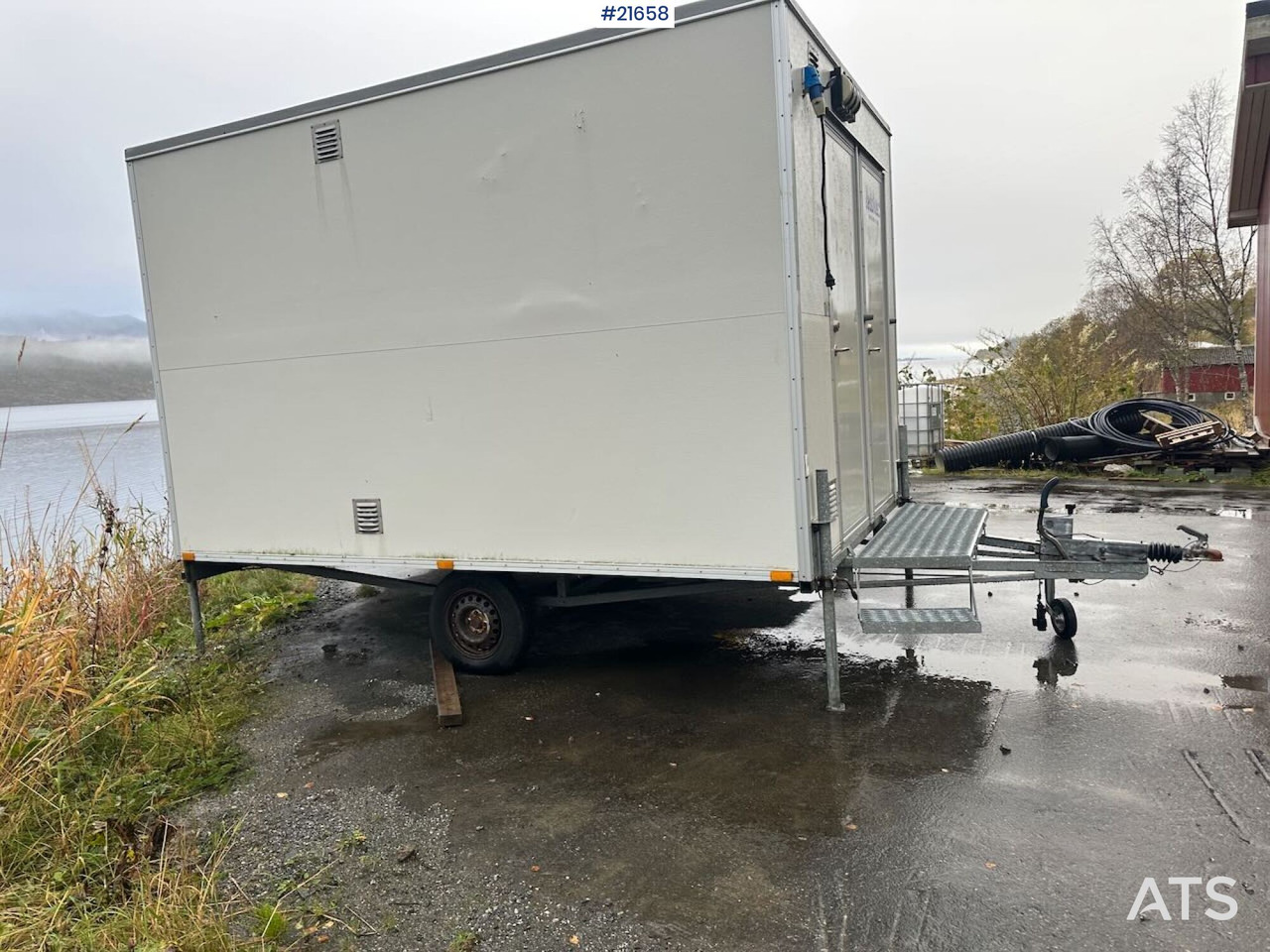 Letthus brakke - Contenitore abitativo, Rimorchio: foto 2 Letthus brakke - Contenitore abitativo, Rimorchio: foto 2