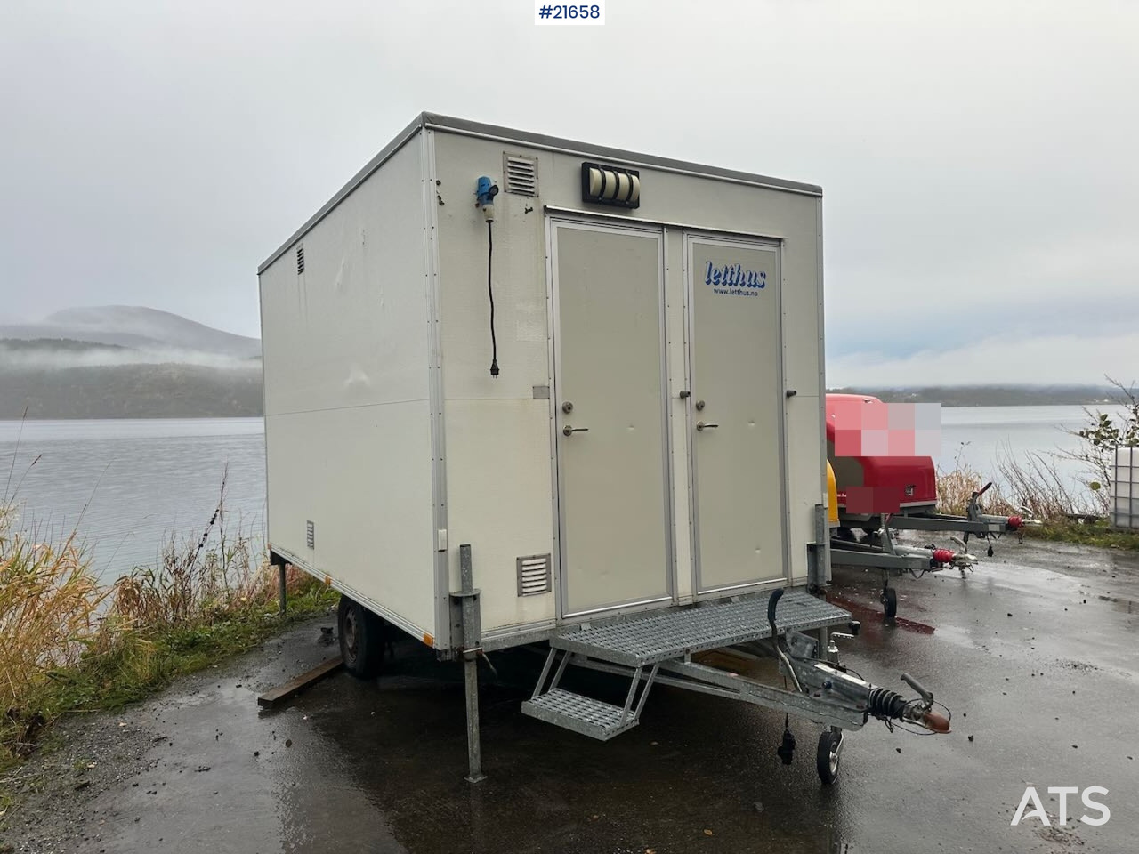 Letthus brakke - Contenitore abitativo, Rimorchio: foto 1 Letthus brakke - Contenitore abitativo, Rimorchio: foto 1