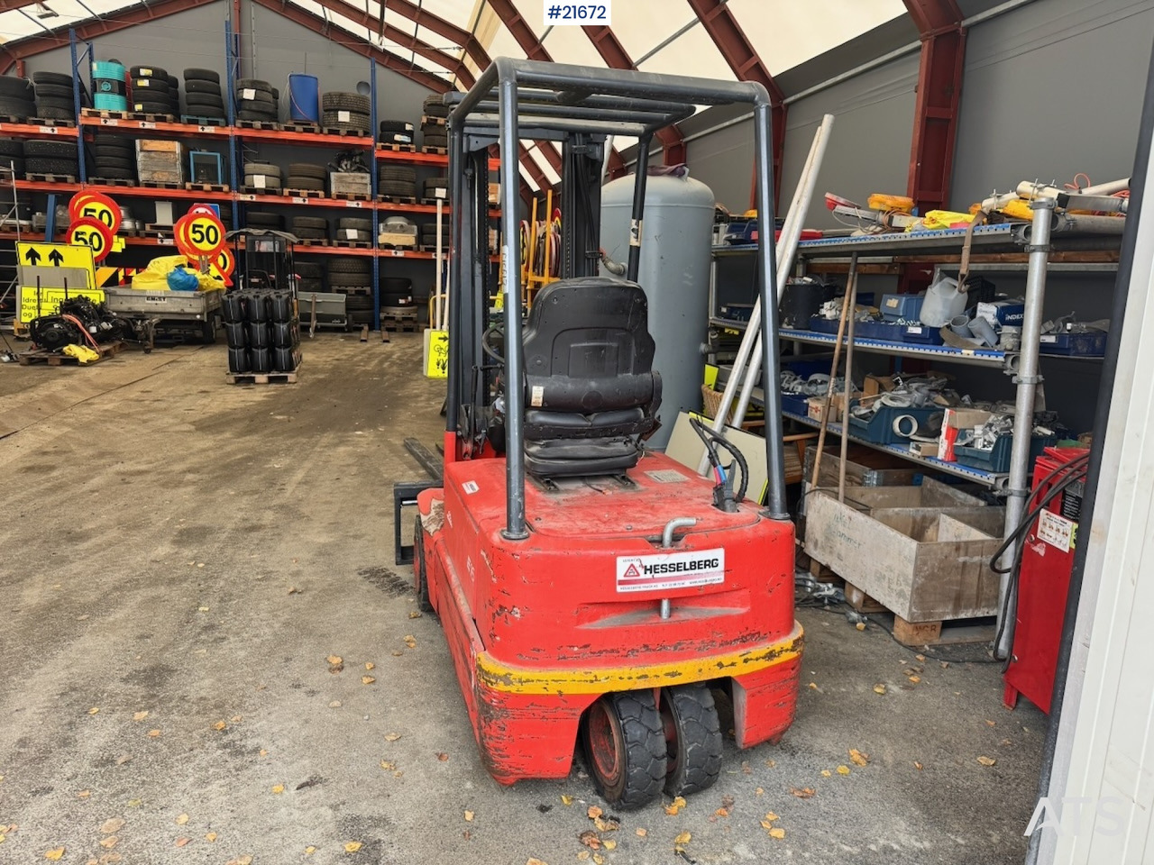 Linde Linde E16 EL Truck m/ forlengere. - Carrello elevatore elettrico: foto 4 Linde Linde E16 EL Truck m/ forlengere. - Carrello elevatore elettrico: foto 4