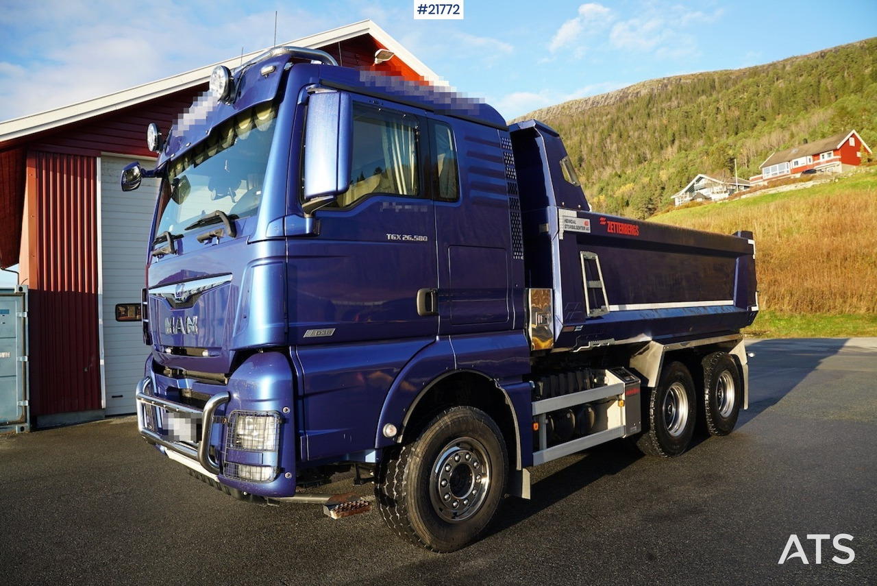 MAN 2018 Man TGX 26.580 6x4 tippbil med stålfjæring - Autocarro ribaltabile: foto 1 MAN 2018 Man TGX 26.580 6x4 tippbil med stålfjæring - Autocarro ribaltabile: foto 1