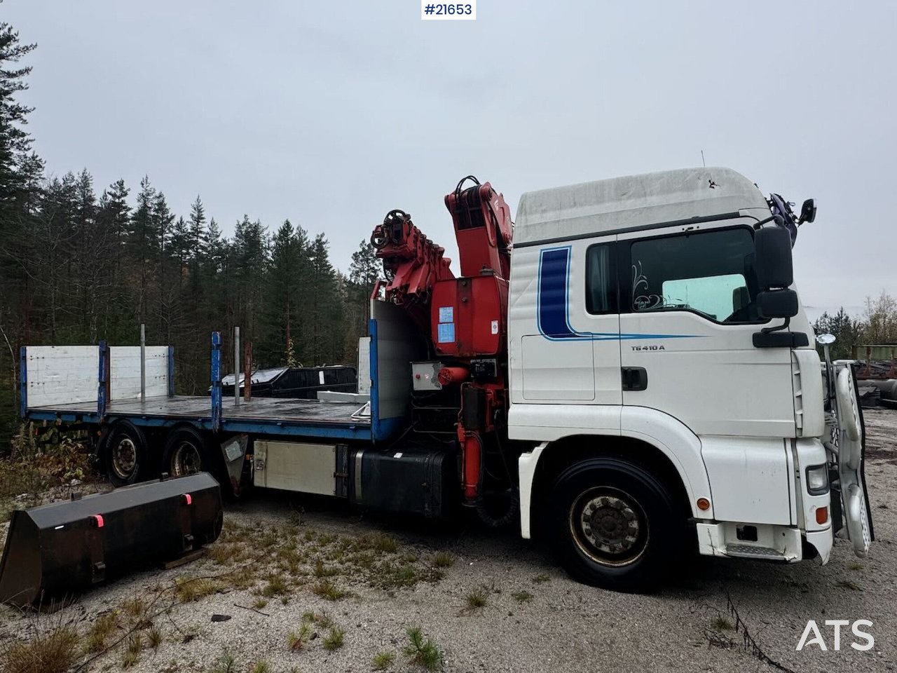 MAN 26.413 - Camion con gru: foto 3 MAN 26.413 - Camion con gru: foto 3