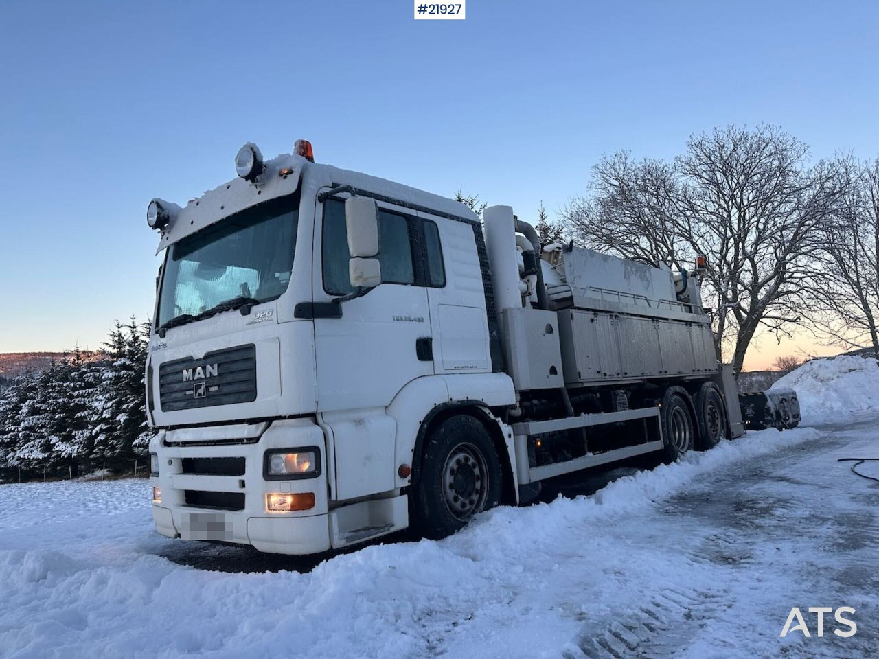 MAN TGA 26.430 6x2 sug-/spylebil m/ Maskoflex påbygg. SE VIDEO. - Autospurgo: foto 1 MAN TGA 26.430 6x2 sug-/spylebil m/ Maskoflex påbygg. SE VIDEO. - Autospurgo: foto 1