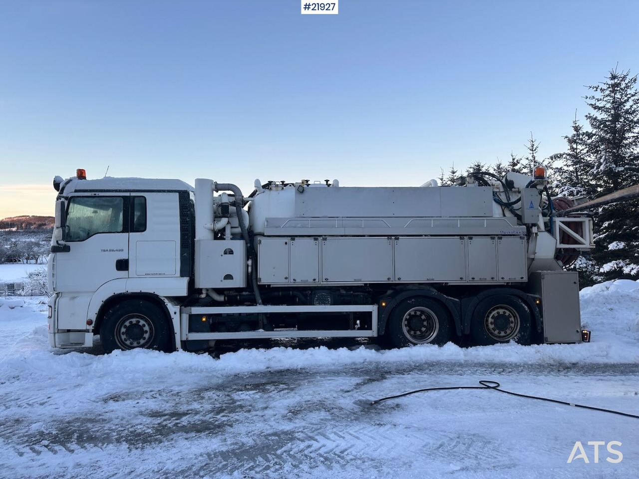 MAN TGA 26.430 6x2 sug-/spylebil m/ Maskoflex påbygg. SE VIDEO. - Autospurgo: foto 3 MAN TGA 26.430 6x2 sug-/spylebil m/ Maskoflex påbygg. SE VIDEO. - Autospurgo: foto 3