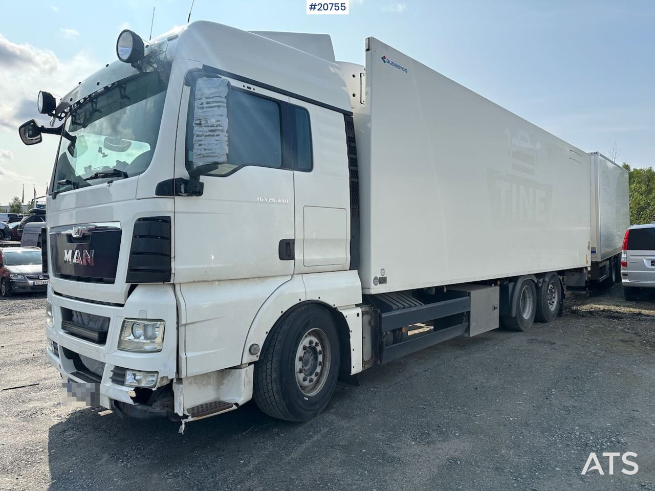 MAN TGX 26.480 - Autocarro furgonato: foto 2 MAN TGX 26.480 - Autocarro furgonato: foto 2