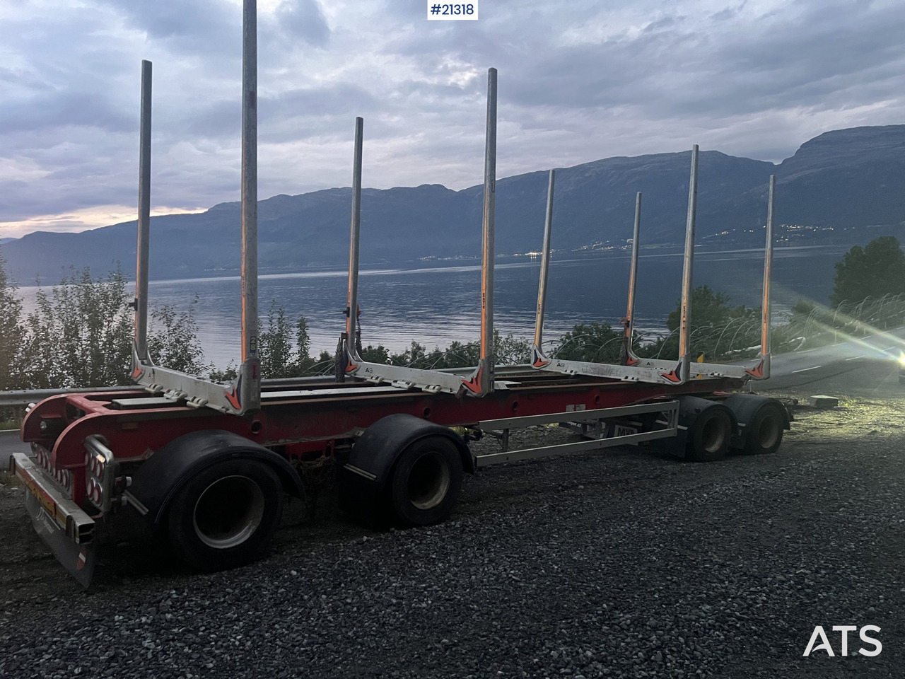 MVB10 MVB10-FLS4 4 akslet Tømmerhenger - Rimorchio trasporto legname: foto 3 MVB10 MVB10-FLS4 4 akslet Tømmerhenger - Rimorchio trasporto legname: foto 3