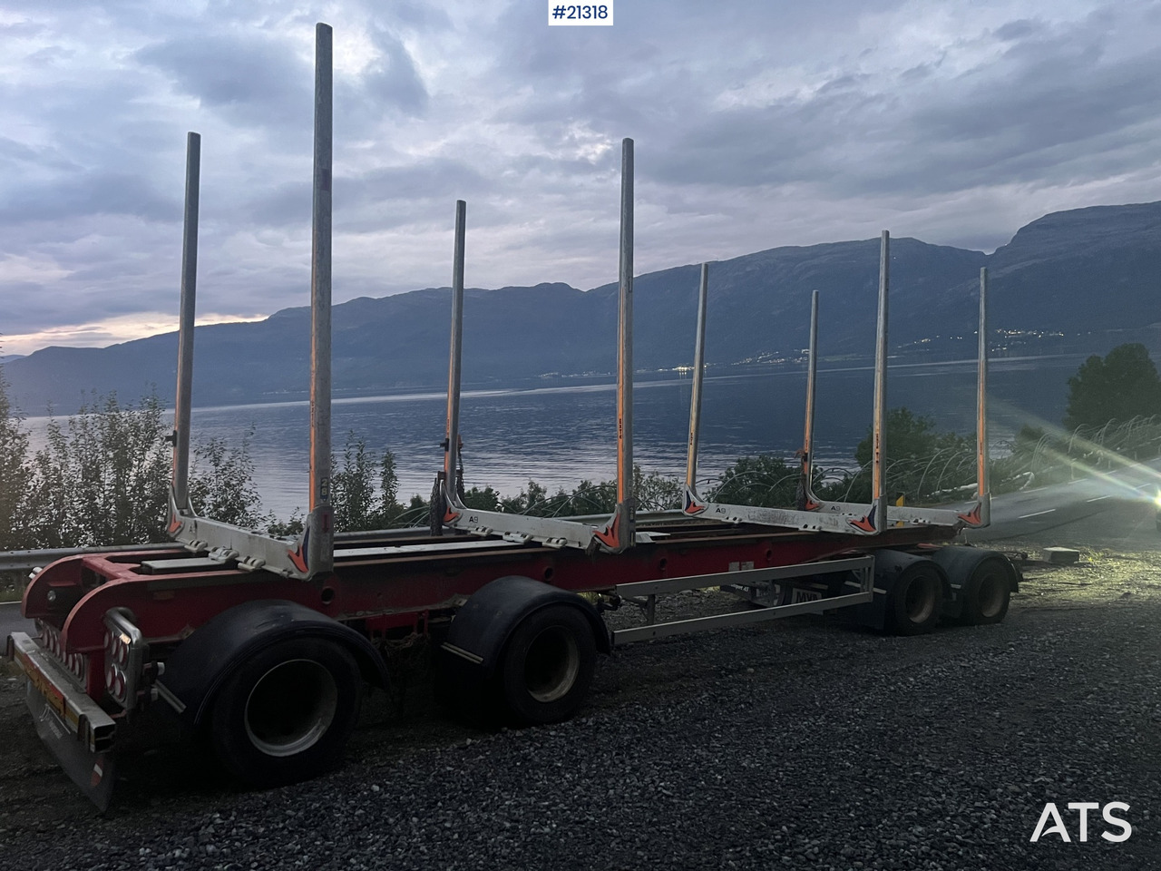 MVB10 MVB10-FLS4 4 akslet Tømmerhenger - Rimorchio trasporto legname: foto 4 MVB10 MVB10-FLS4 4 akslet Tømmerhenger - Rimorchio trasporto legname: foto 4