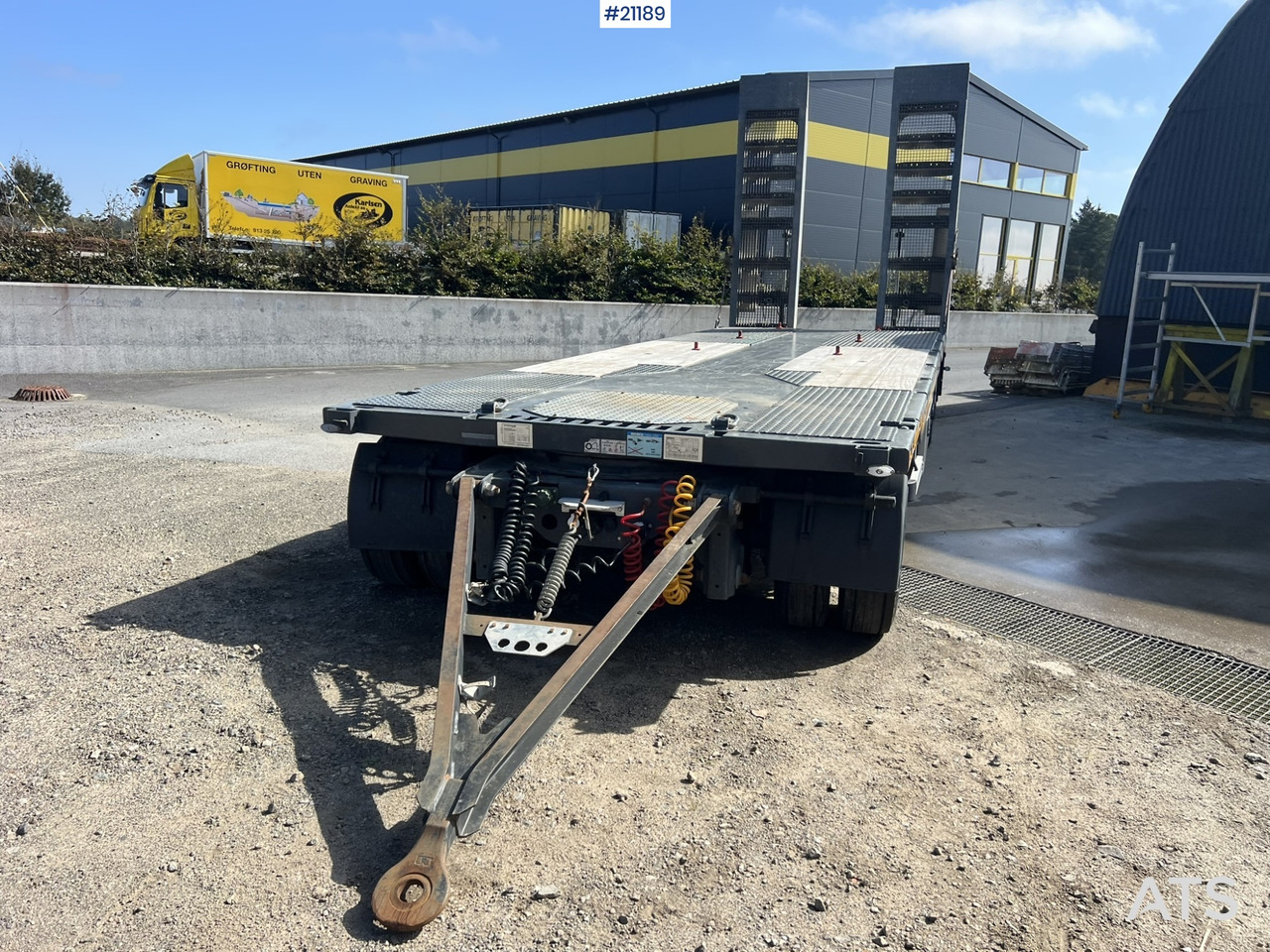 Maxtrailer Maskinhenger - Rimorchio pianale ribassato: foto 3 Maxtrailer Maskinhenger - Rimorchio pianale ribassato: foto 3