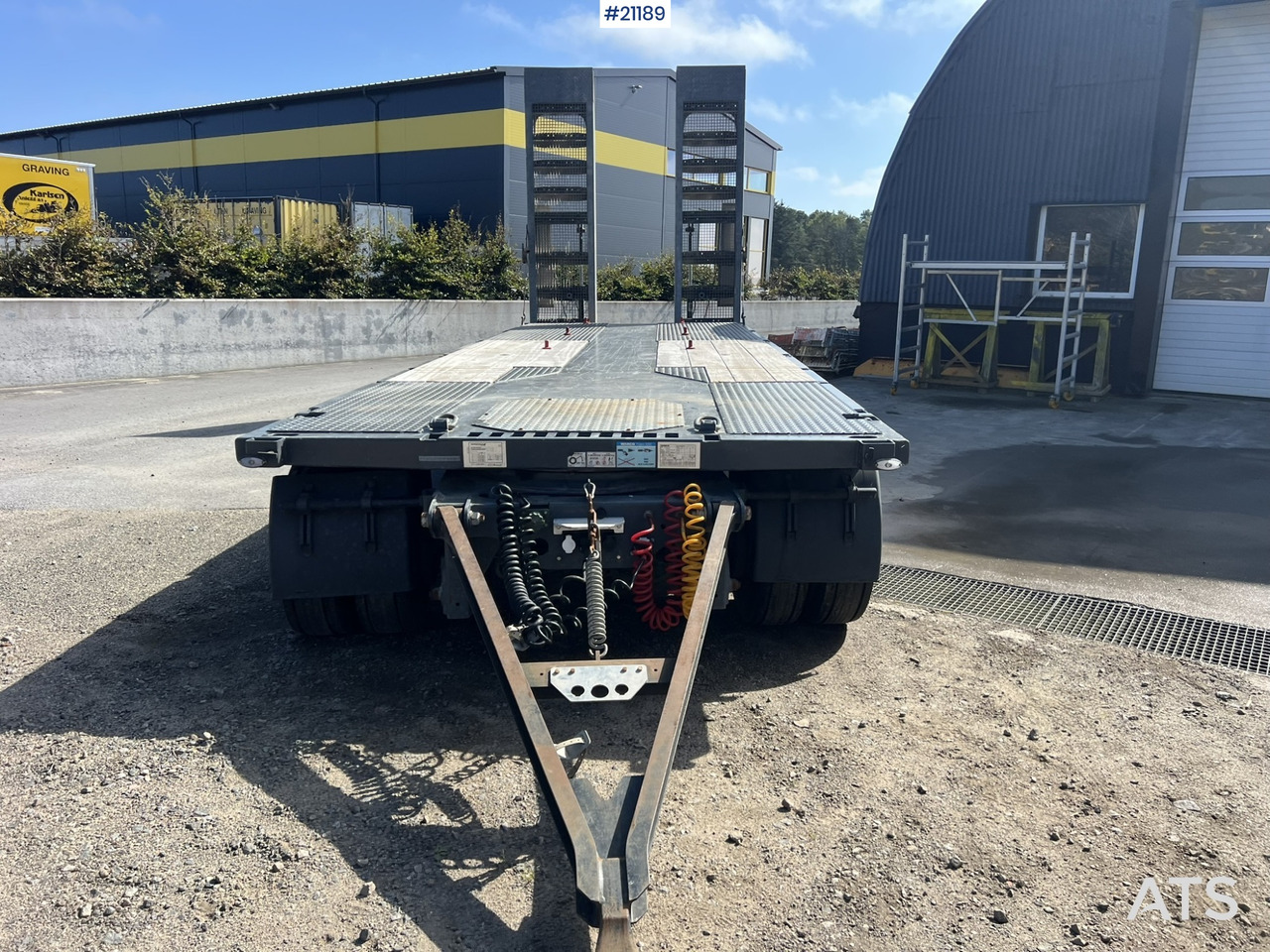 Maxtrailer Maskinhenger - Rimorchio pianale ribassato: foto 4 Maxtrailer Maskinhenger - Rimorchio pianale ribassato: foto 4