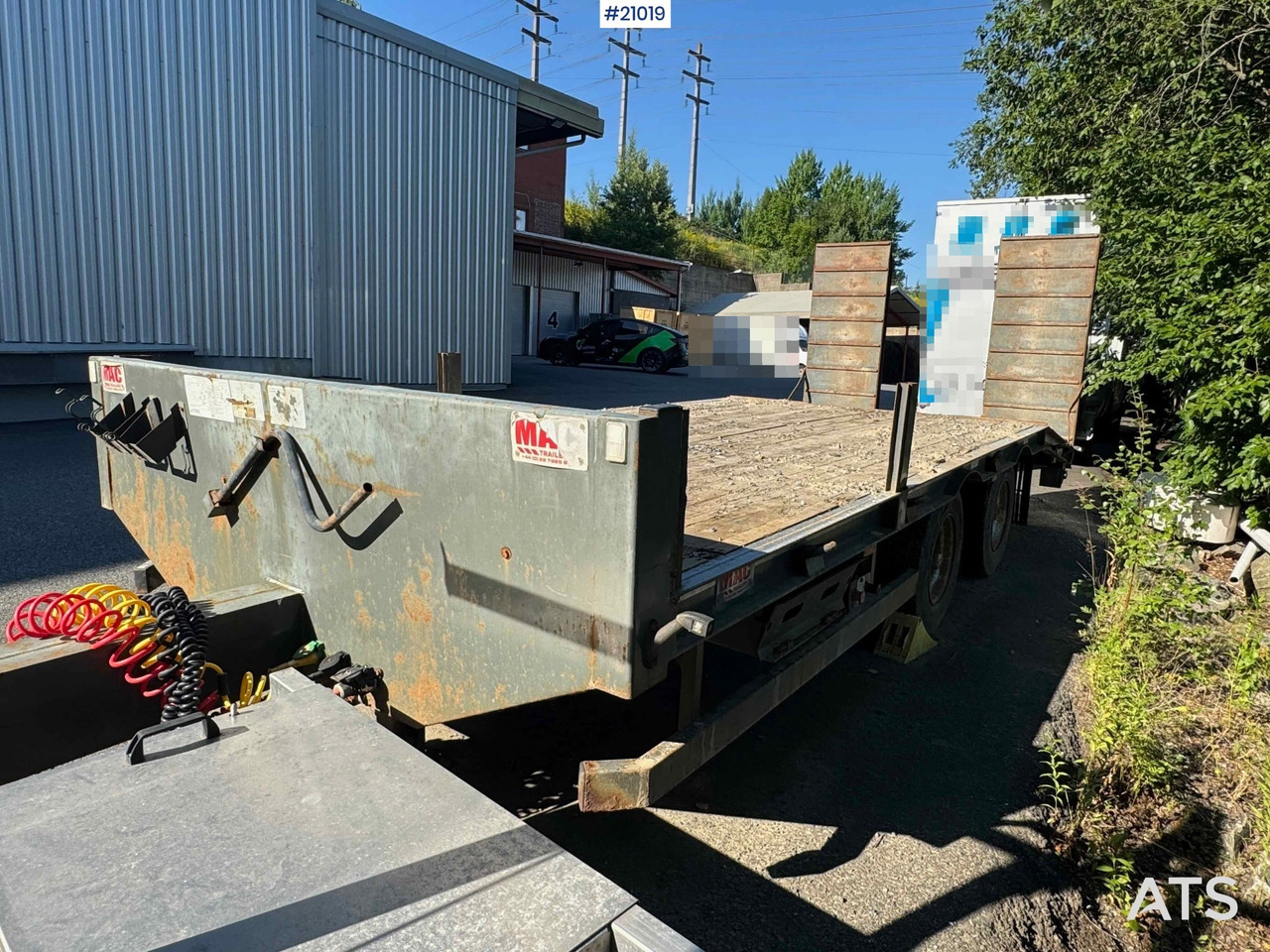 McCauley maskinhenger - Rimorchio pianale ribassato: foto 5 McCauley maskinhenger - Rimorchio pianale ribassato: foto 5