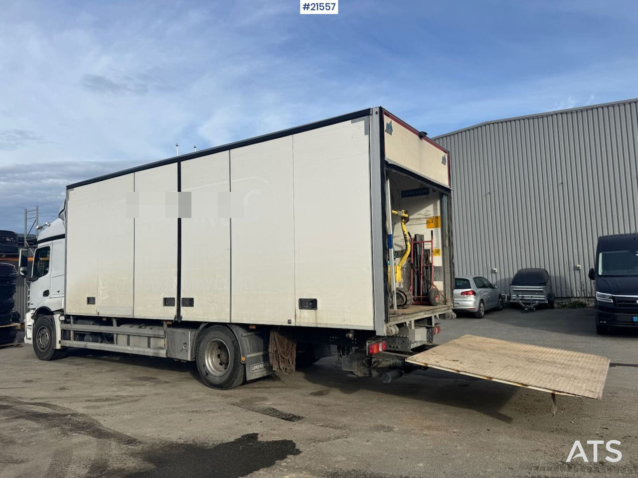 Mercedes Actros 1832 - Autocarro furgonato: foto 4 Mercedes Actros 1832 - Autocarro furgonato: foto 4