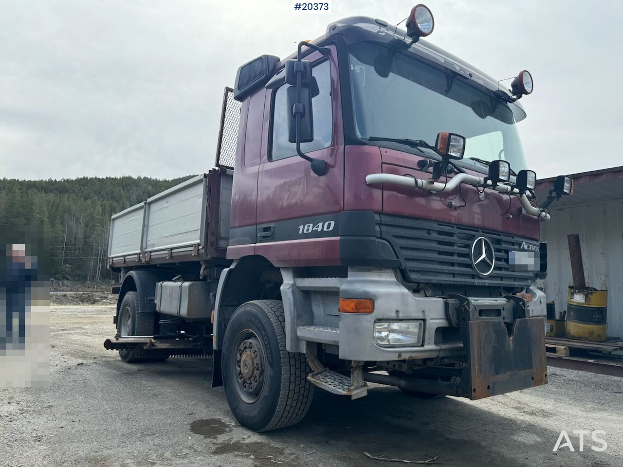 Mercedes Actros 1840 - Autocarro ribaltabile: foto 1 Mercedes Actros 1840 - Autocarro ribaltabile: foto 1