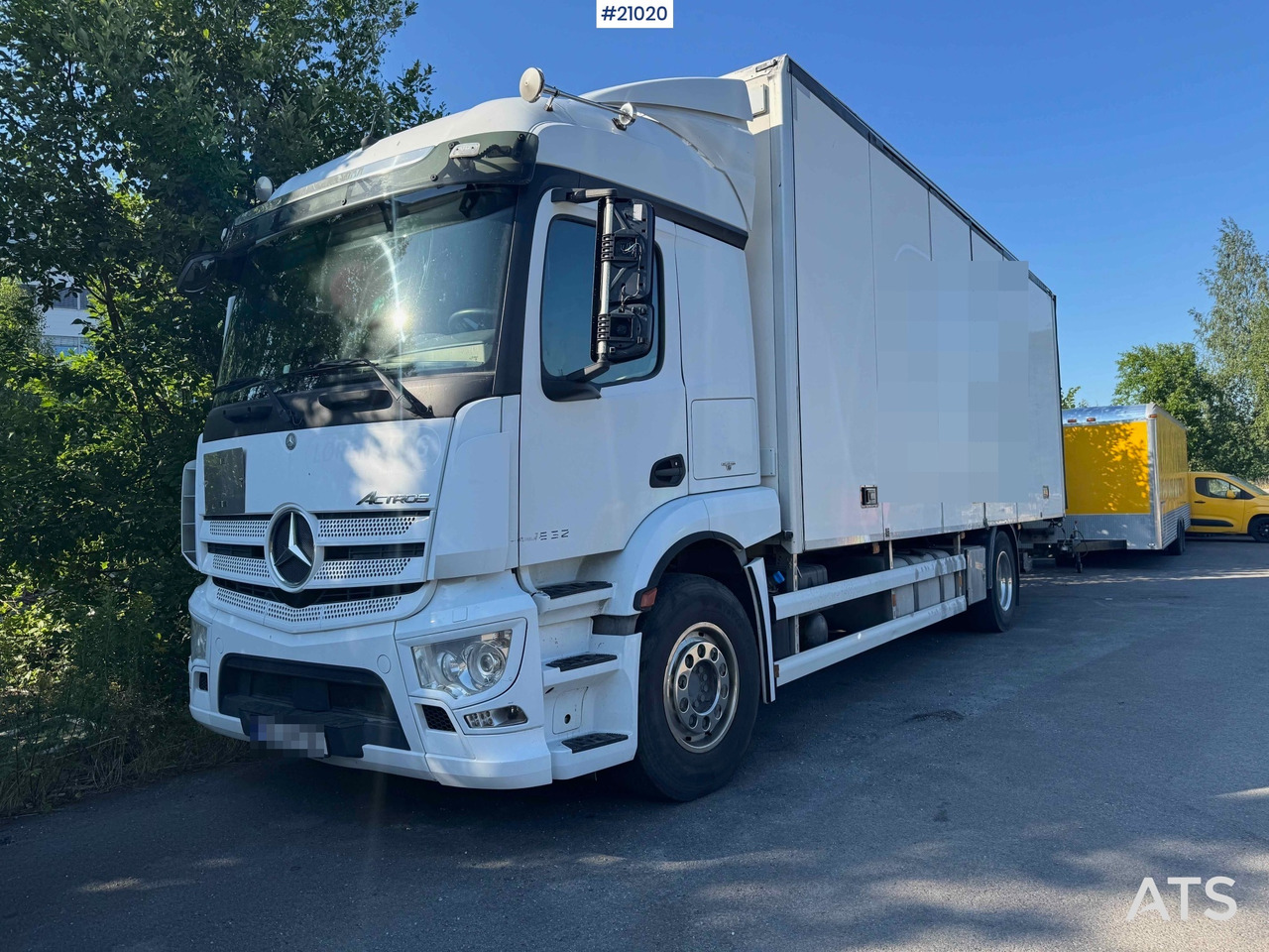 Mercedes Actros - Autocarro furgonato: foto 1 Mercedes Actros - Autocarro furgonato: foto 1