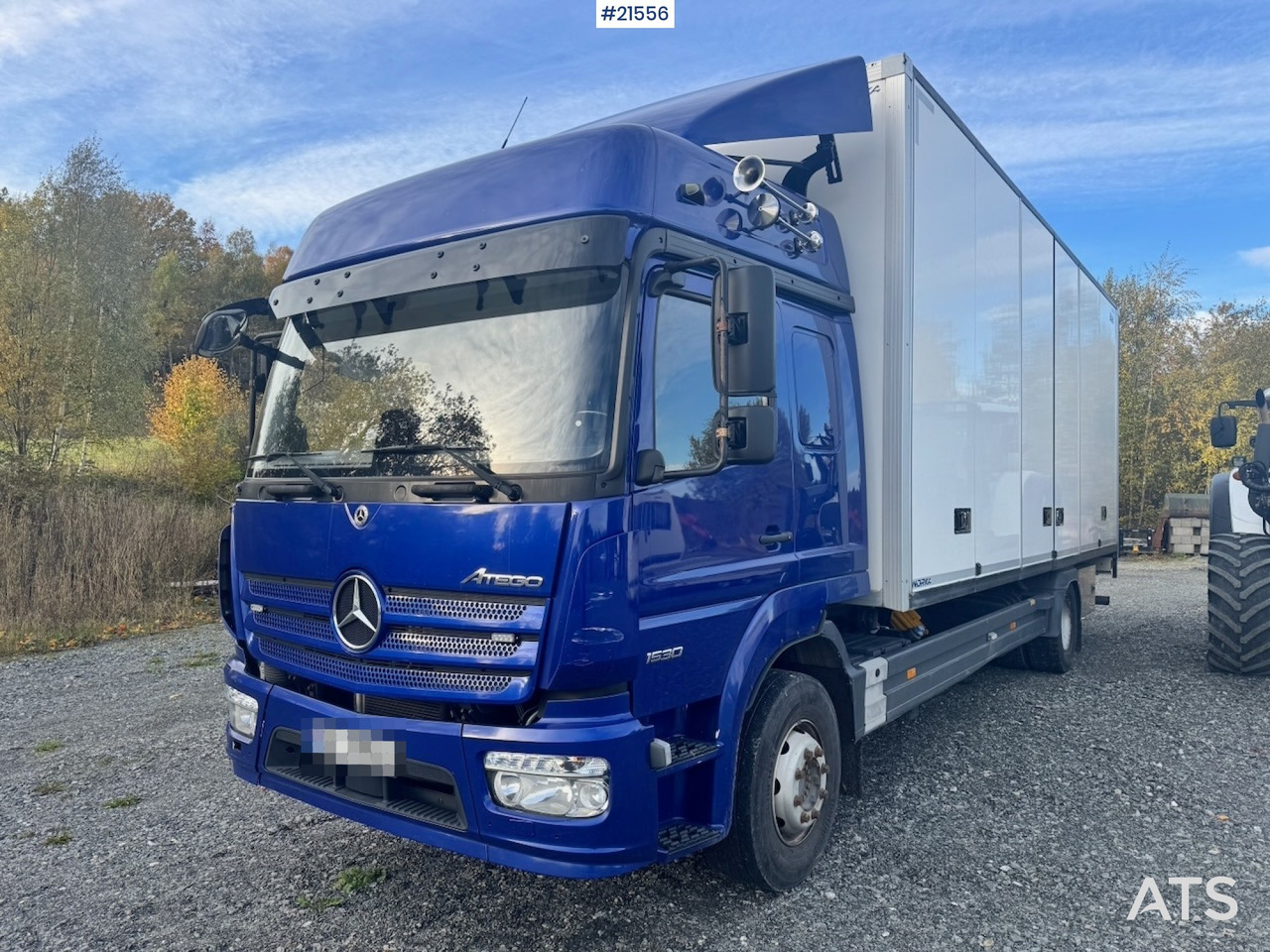 Mercedes Atego 1530 Skapbil m/ Full Sideåpning - Autocarro furgonato: foto 1 Mercedes Atego 1530 Skapbil m/ Full Sideåpning - Autocarro furgonato: foto 1