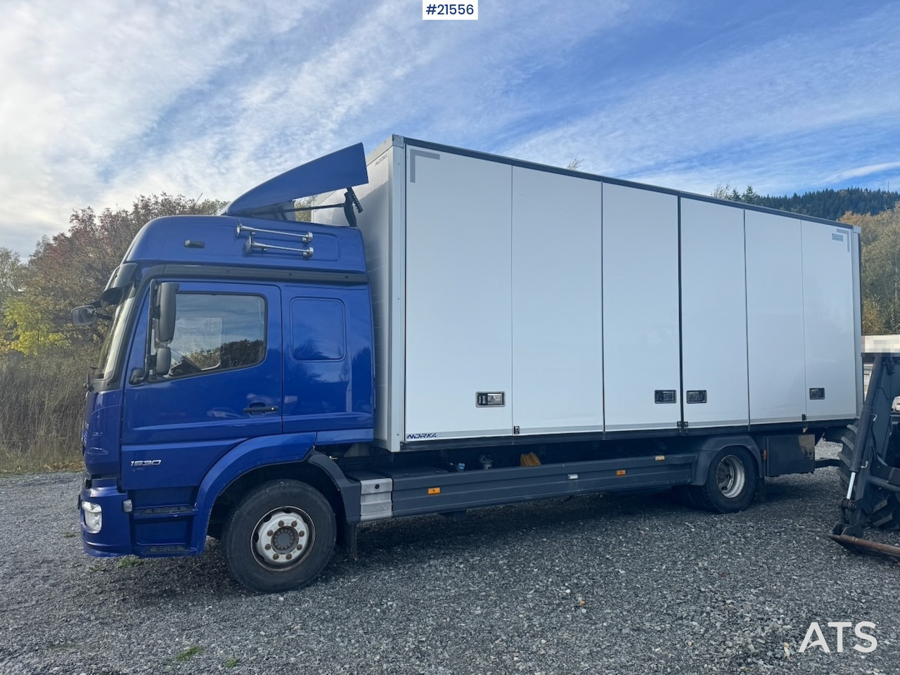 Mercedes Atego 1530 Skapbil m/ Full Sideåpning - Autocarro furgonato: foto 5 Mercedes Atego 1530 Skapbil m/ Full Sideåpning - Autocarro furgonato: foto 5