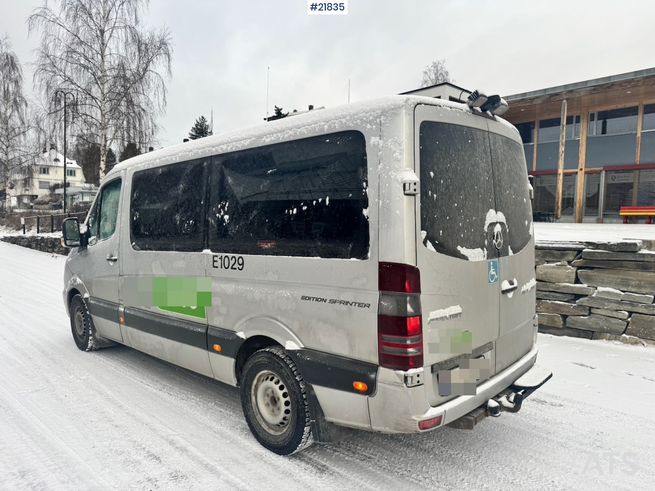 Mercedes Sprinter 316 Minibuss. 9 seter og Rullestolrampe. SE VIDEO - Minibus, Pulmino: foto 4 Mercedes Sprinter 316 Minibuss. 9 seter og Rullestolrampe. SE VIDEO - Minibus, Pulmino: foto 4