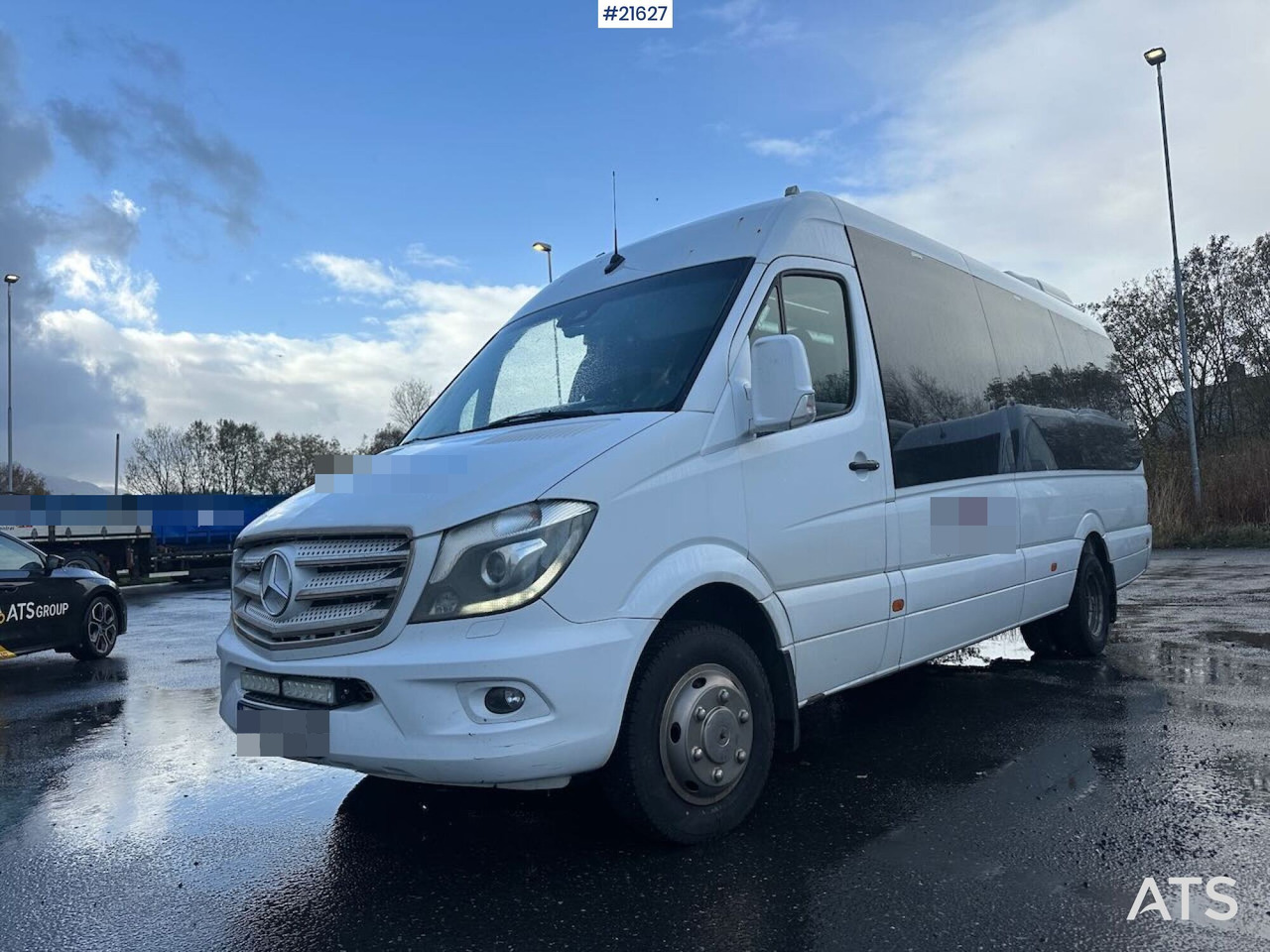Mercedes Sprinter minibuss 4x2 m/ 16+1 seter, rullestolrampe og handikap plass. - Minibus, Pulmino: foto 1 Mercedes Sprinter minibuss 4x2 m/ 16+1 seter, rullestolrampe og handikap plass. - Minibus, Pulmino: foto 1