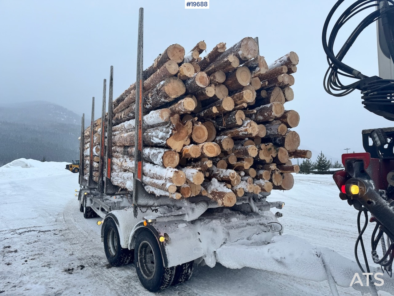 Rimorchio trasporto legname Narko Tømmerhenger: foto 7