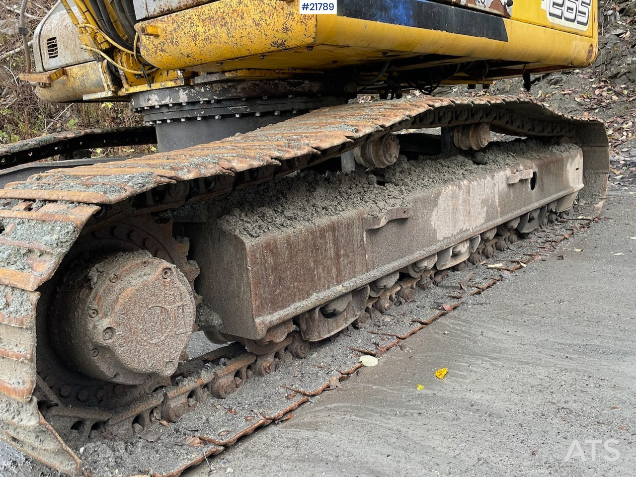 Escavatore cingolato New Holland E265 med graveskuffe: foto 10