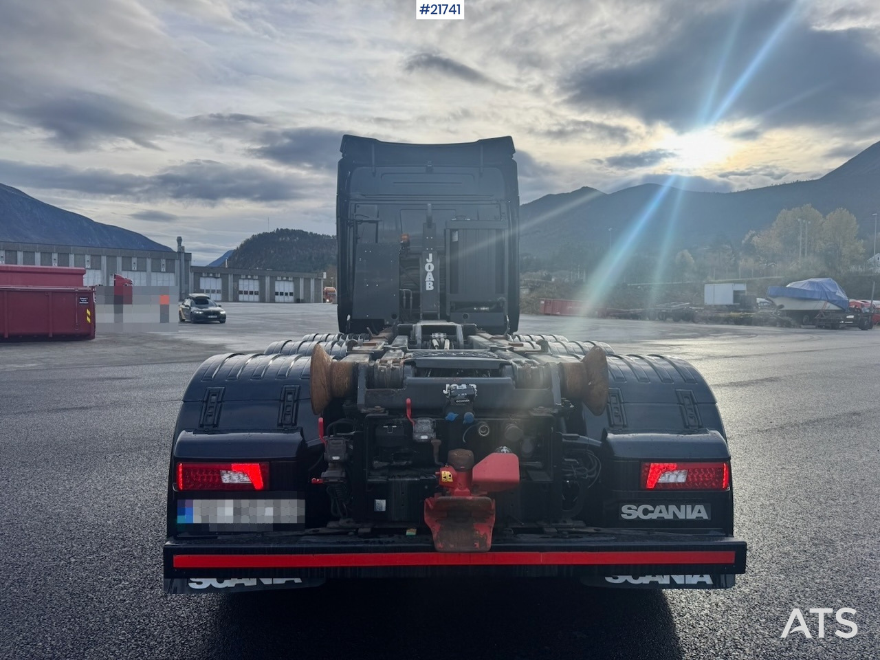 Scania 2018 Scania R580 Tridem Krokbil m/ Kranhydraulikk. Nylakkert! - Autocarro scarrabile: foto 5 Scania 2018 Scania R580 Tridem Krokbil m/ Kranhydraulikk. Nylakkert! - Autocarro scarrabile: foto 5