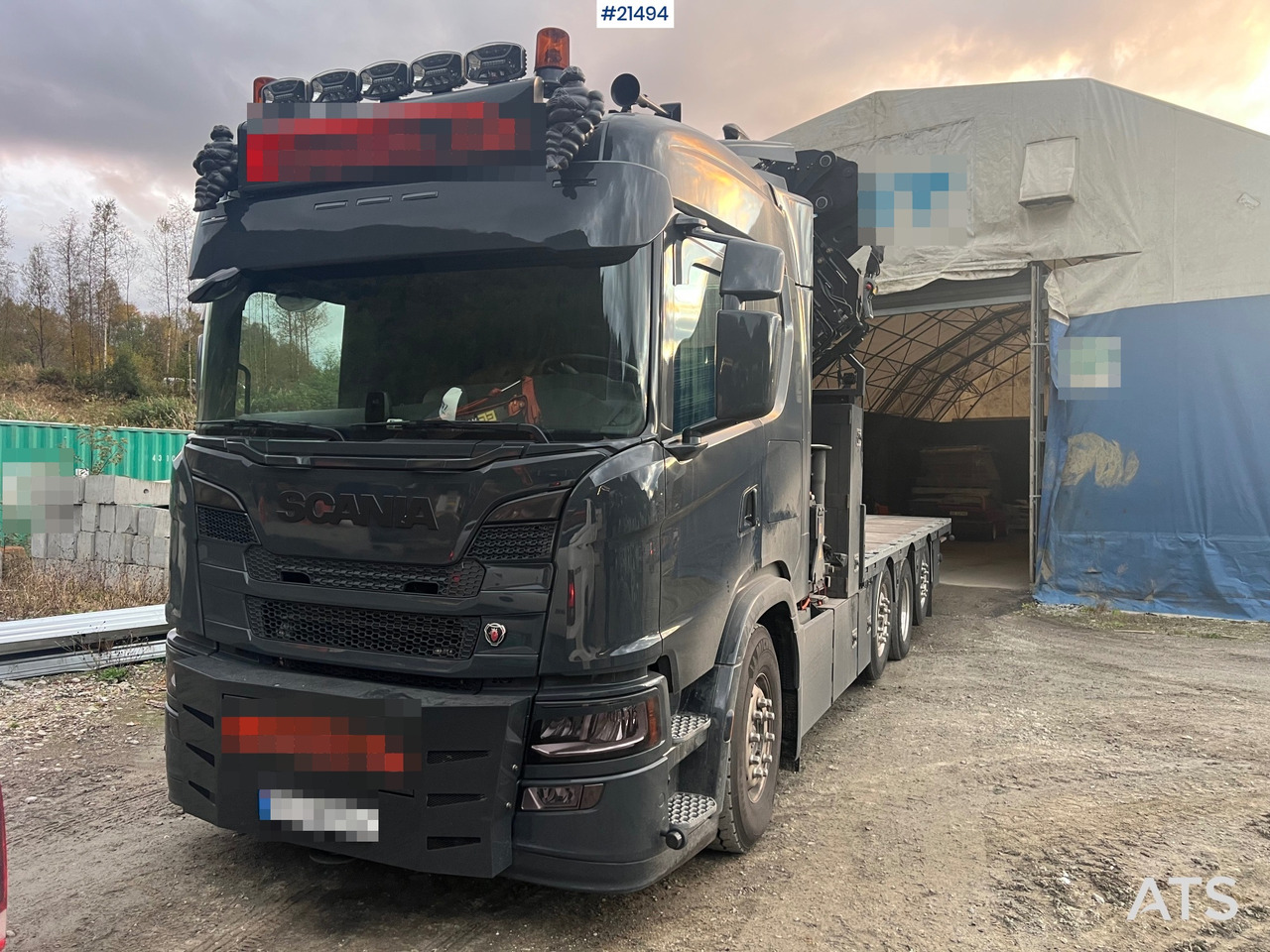 Scania G560 - Camion con gru: foto 2 Scania G560 - Camion con gru: foto 2