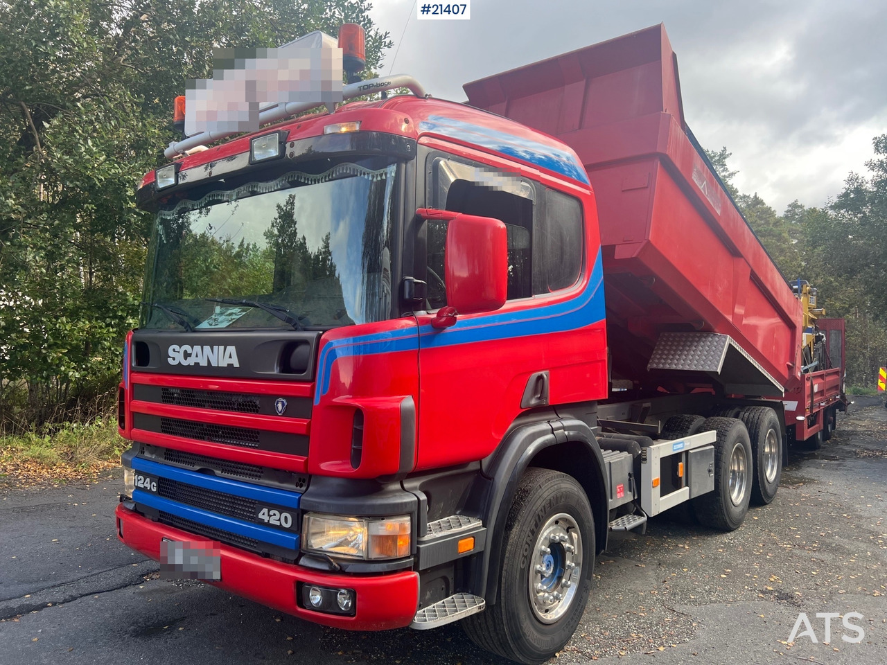 Scania P124G - Autocarro ribaltabile: foto 1 Scania P124G - Autocarro ribaltabile: foto 1