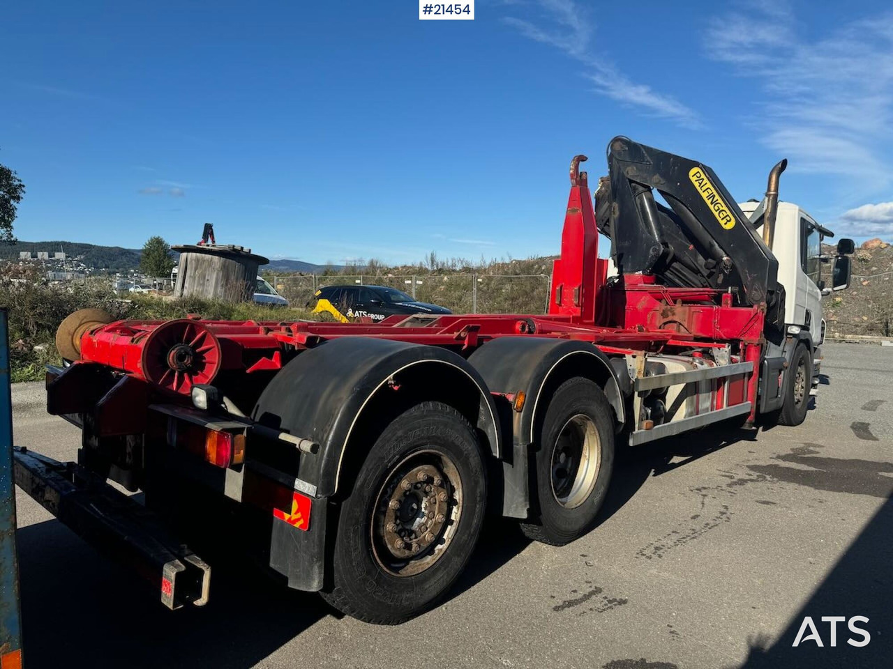 Scania P340 Krok/kranbil 23 t/m Palfinger kran - Camion con gru: foto 5 Scania P340 Krok/kranbil 23 t/m Palfinger kran - Camion con gru: foto 5