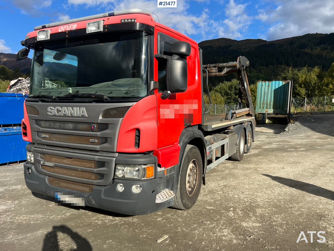 Scania P360 Liftdumper m/ rotator - Autocarro portacontainer/ Caisse interchangeable: foto 4 Scania P360 Liftdumper m/ rotator - Autocarro portacontainer/ Caisse interchangeable: foto 4