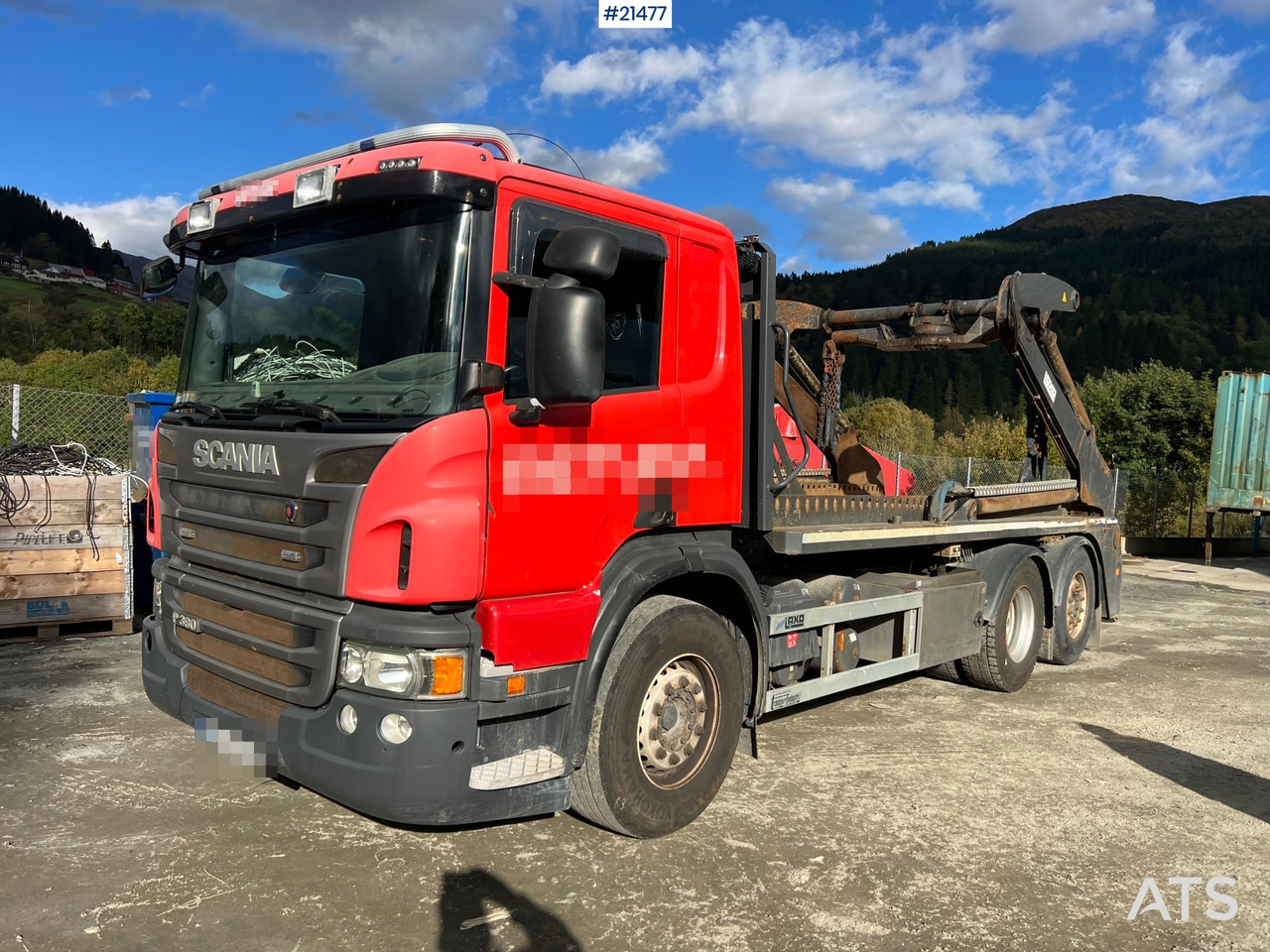 Scania P360 Liftdumper m/ rotator - Autocarro portacontainer/ Caisse interchangeable: foto 2 Scania P360 Liftdumper m/ rotator - Autocarro portacontainer/ Caisse interchangeable: foto 2