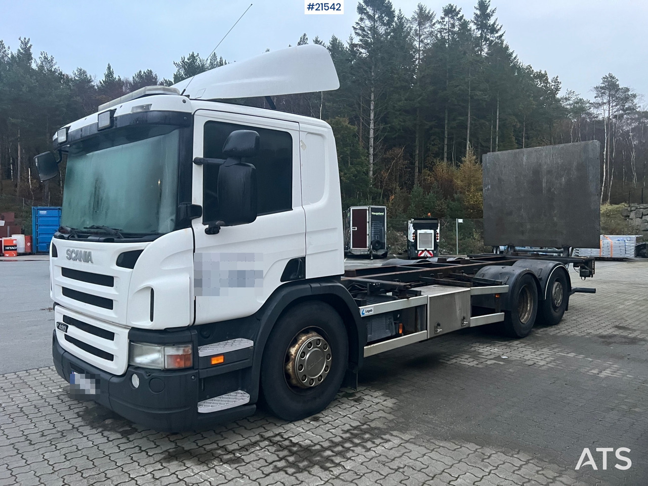 Scania P420 6x2 chassi m/ lift Rep.Objekt - Autocarro telaio: foto 1 Scania P420 6x2 chassi m/ lift Rep.Objekt - Autocarro telaio: foto 1