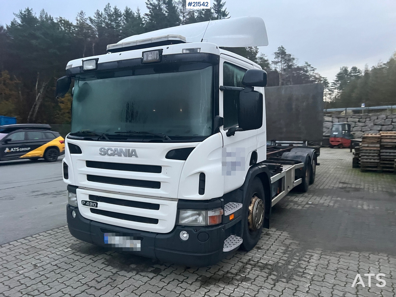 Scania P420 6x2 chassi m/ lift Rep.Objekt - Autocarro telaio: foto 3 Scania P420 6x2 chassi m/ lift Rep.Objekt - Autocarro telaio: foto 3