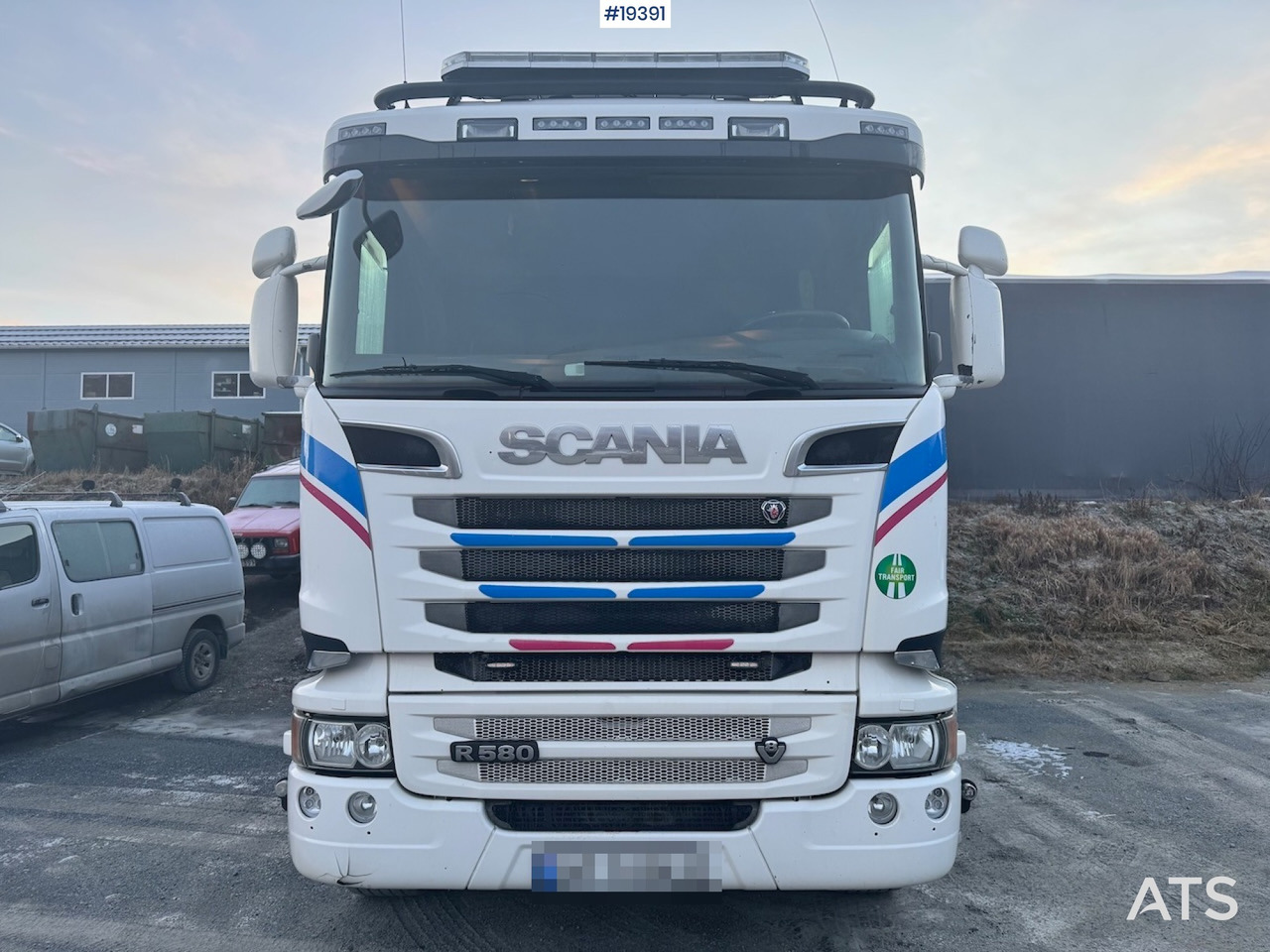 Autocarro ribaltabile Scania R580: foto 8