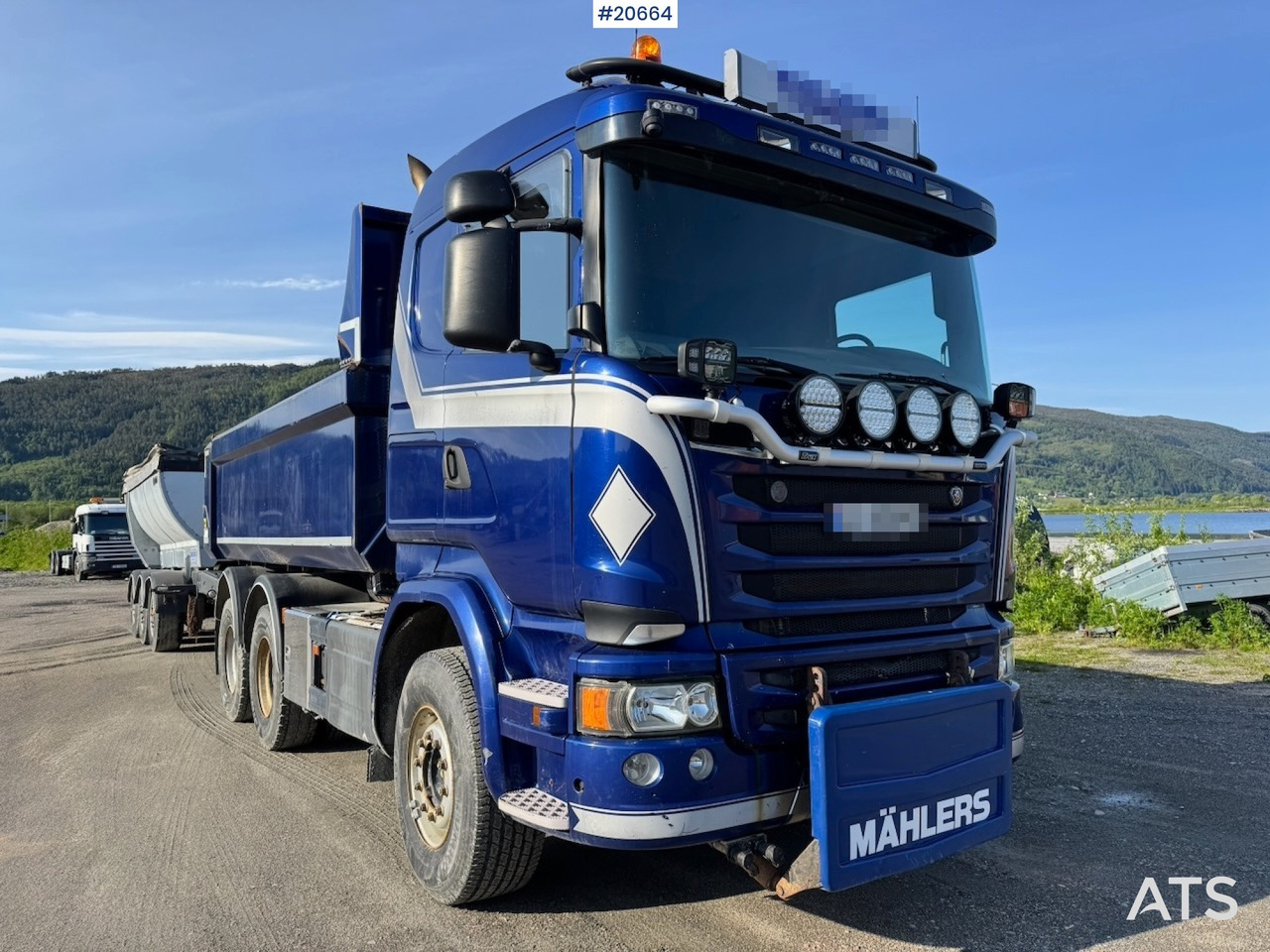 Scania R580 - Asfaltatrice: foto 2 Scania R580 - Asfaltatrice: foto 2