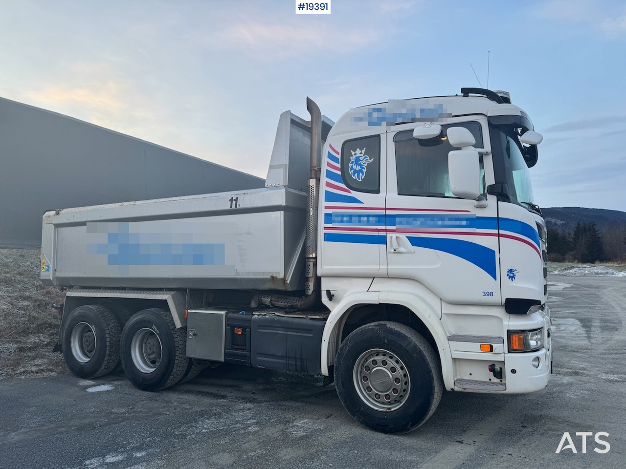 Autocarro ribaltabile Scania R580: foto 6