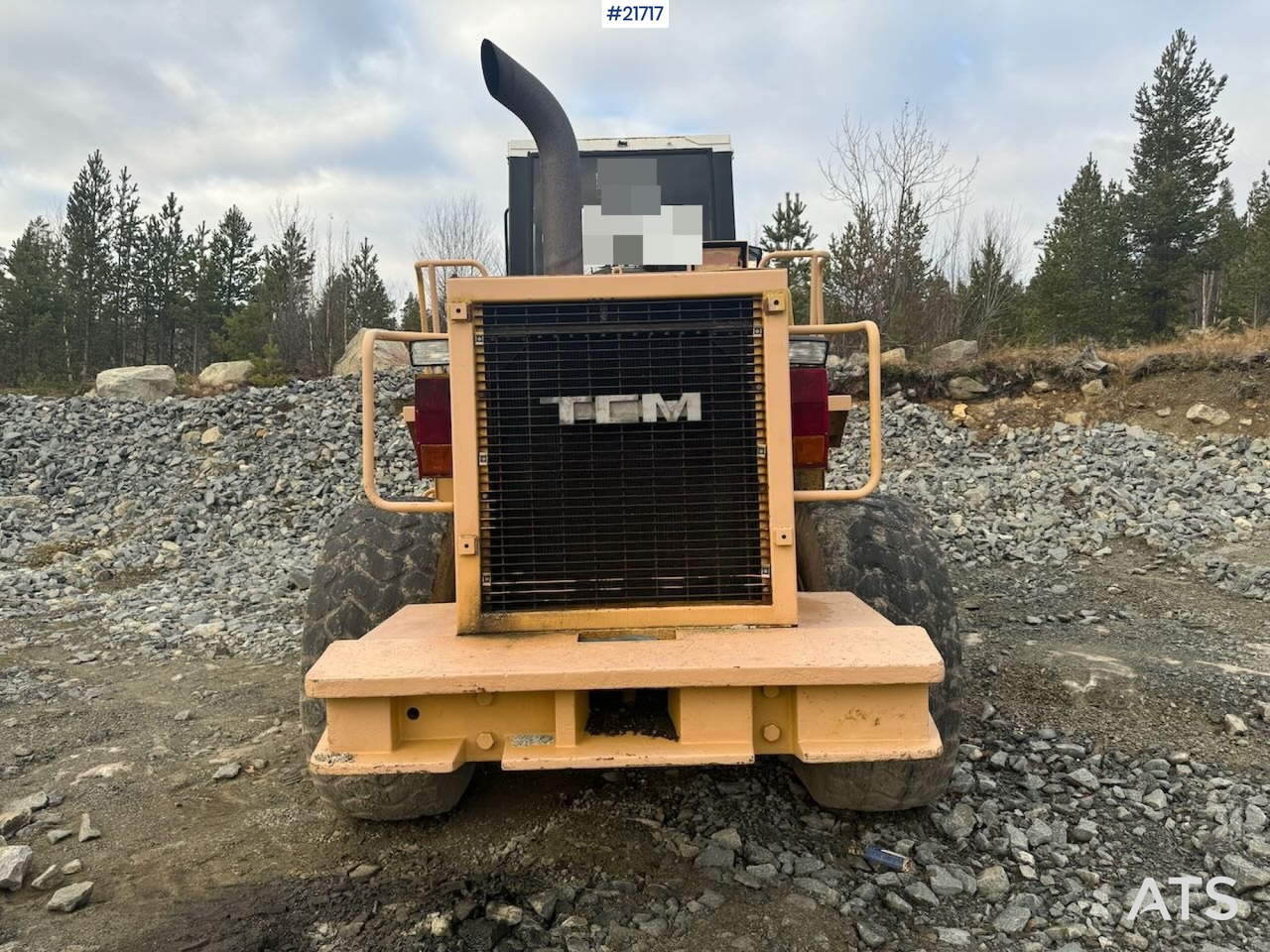 TCM 870 - Pala gommata: foto 4 TCM 870 - Pala gommata: foto 4