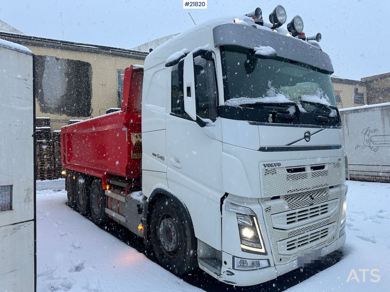 Volvo 2017 Volvo FH540 8x4 tippbil m/ ny dual clutch - Autocarro ribaltabile: foto 3 Volvo 2017 Volvo FH540 8x4 tippbil m/ ny dual clutch - Autocarro ribaltabile: foto 3