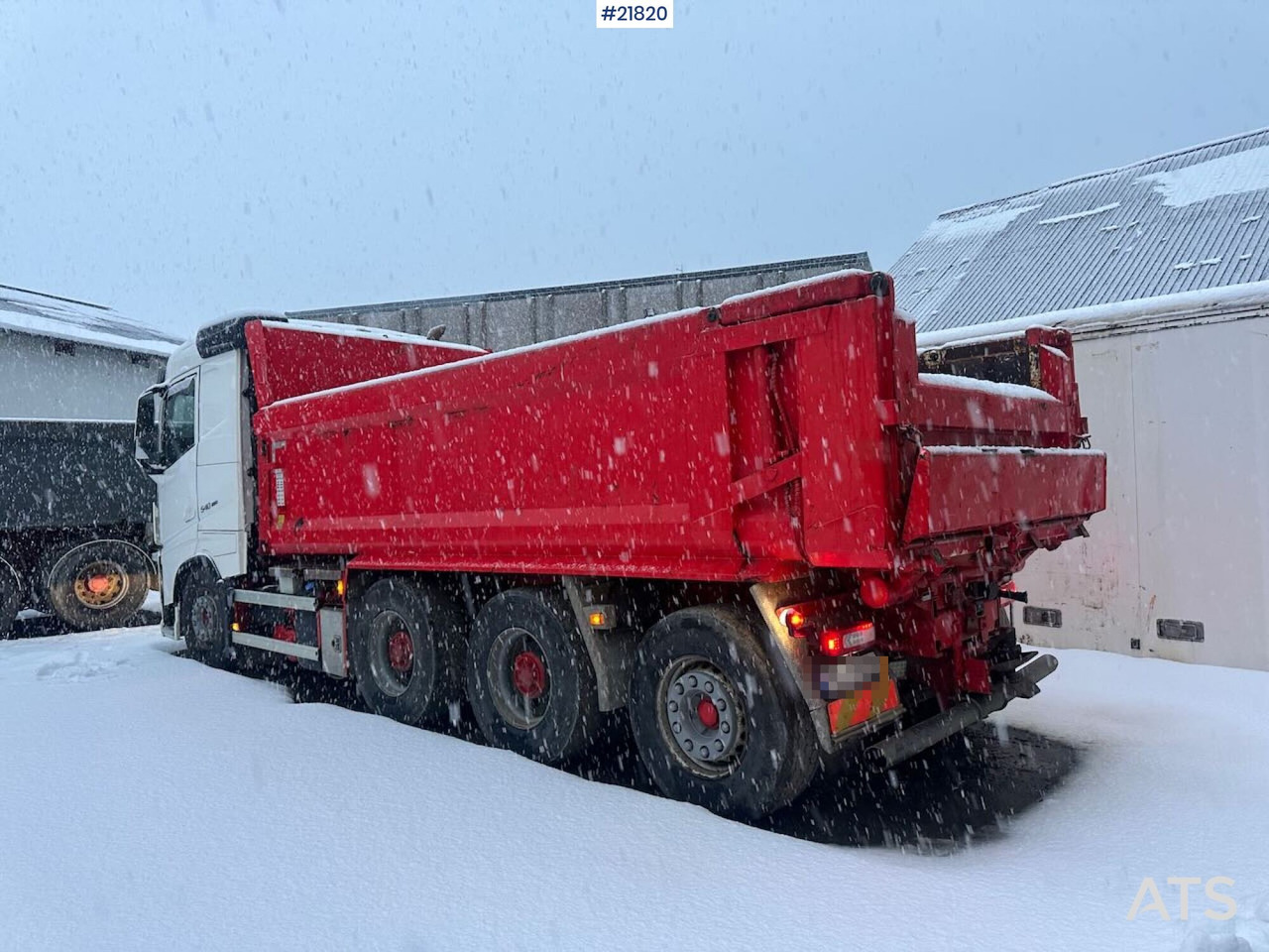 Volvo 2017 Volvo FH540 8x4 tippbil m/ ny dual clutch - Autocarro ribaltabile: foto 4 Volvo 2017 Volvo FH540 8x4 tippbil m/ ny dual clutch - Autocarro ribaltabile: foto 4