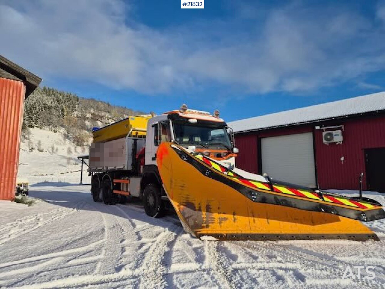 Volvo 2019 Volvo FMX 6x6 brøyterigget tippbil m/ 9,5 t/m kran, 2 sett dekk og lettkasse - Autocarro ribaltabile: foto 5 Volvo 2019 Volvo FMX 6x6 brøyterigget tippbil m/ 9,5 t/m kran, 2 sett dekk og lettkasse - Autocarro ribaltabile: foto 5