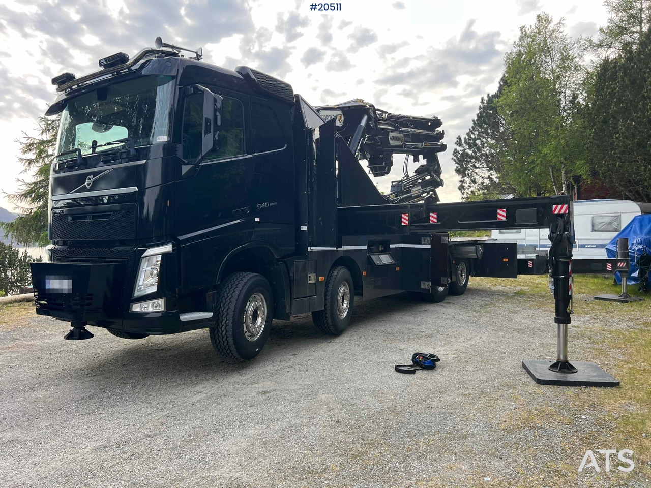 Volvo FH 540 8x2 Kranbil m/ 2021 165 t/m HIDROKON kran m/ jibb og vinsj og enn masse utstyr! SE VIDEO - Camion con gru: foto 2 Volvo FH 540 8x2 Kranbil m/ 2021 165 t/m HIDROKON kran m/ jibb og vinsj og enn masse utstyr! SE VIDEO - Camion con gru: foto 2