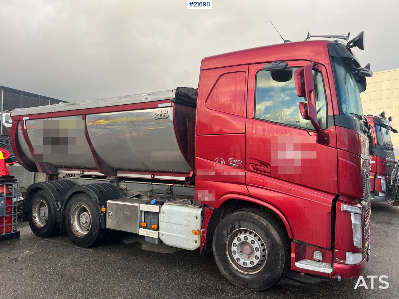 Volvo FH540 6x4 tippbil m/ asfaltkasse og tippkasse - Autocarro ribaltabile: foto 5 Volvo FH540 6x4 tippbil m/ asfaltkasse og tippkasse - Autocarro ribaltabile: foto 5