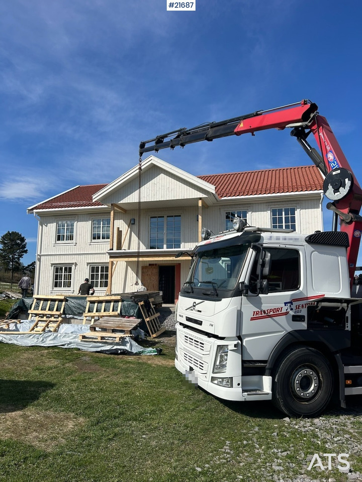 Volvo Volvo FM450 Kranbil m/ 21 t/m HMF kran og Løftelem. 194 000 km! - Camion con gru: foto 3 Volvo Volvo FM450 Kranbil m/ 21 t/m HMF kran og Løftelem. 194 000 km! - Camion con gru: foto 3