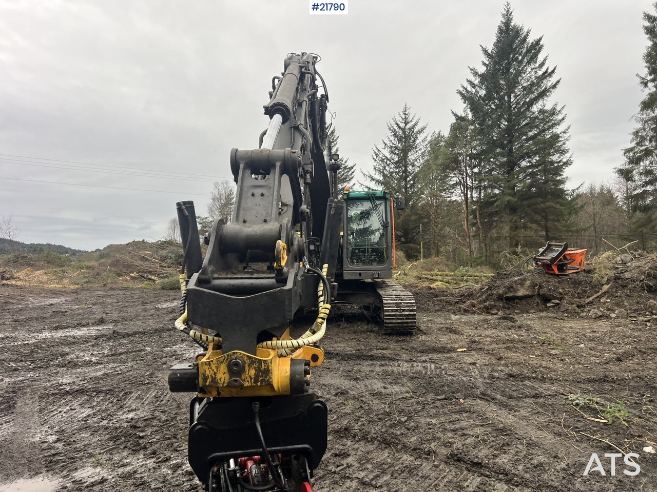 Volvo ec210cl gravemaskin m/ rototilt, pusseskuffe og tannskuffe - Escavatore: foto 3 Volvo ec210cl gravemaskin m/ rototilt, pusseskuffe og tannskuffe - Escavatore: foto 3