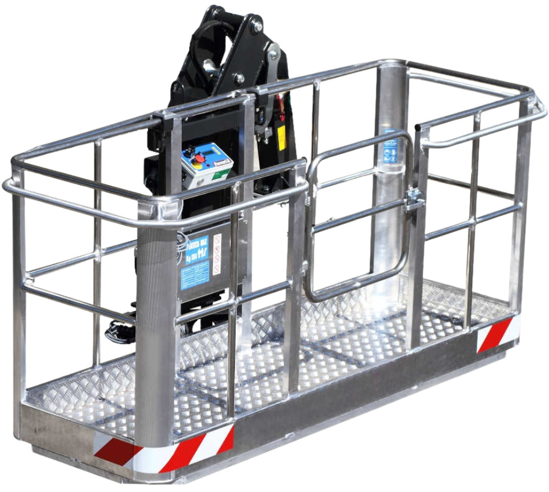 Self-Leveling Aluminum Man Basket 180º CPAG-2A5-FE* - Attrezzatura per Gru per autocarro: foto 1 Self-Leveling Aluminum Man Basket 180º CPAG-2A5-FE* - Attrezzatura per Gru per autocarro: foto 1